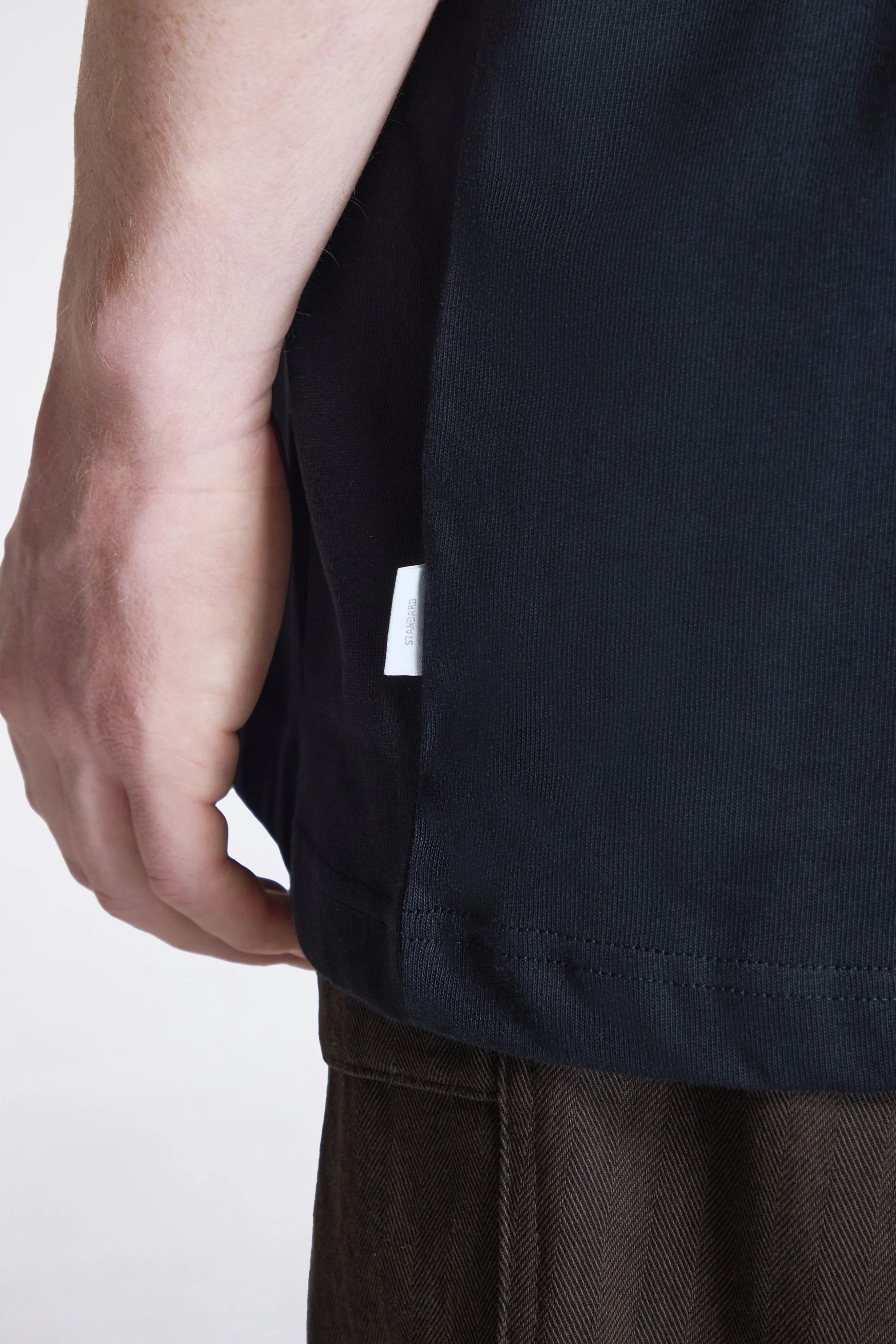 Norse Standard Heavy Loose T-shirt Black - Image 3
