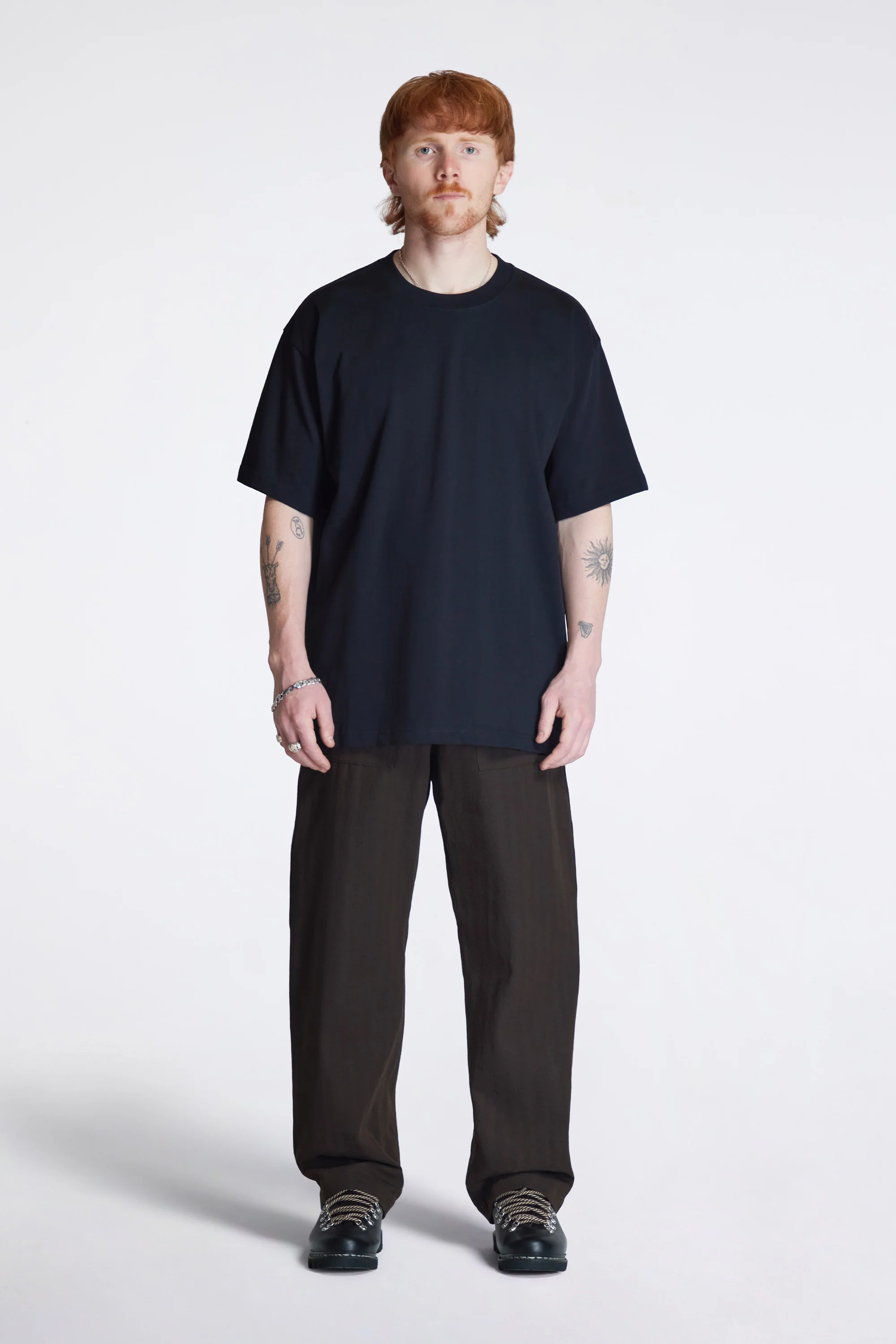 Norse Standard Heavy Loose T-shirt Black - Image 4