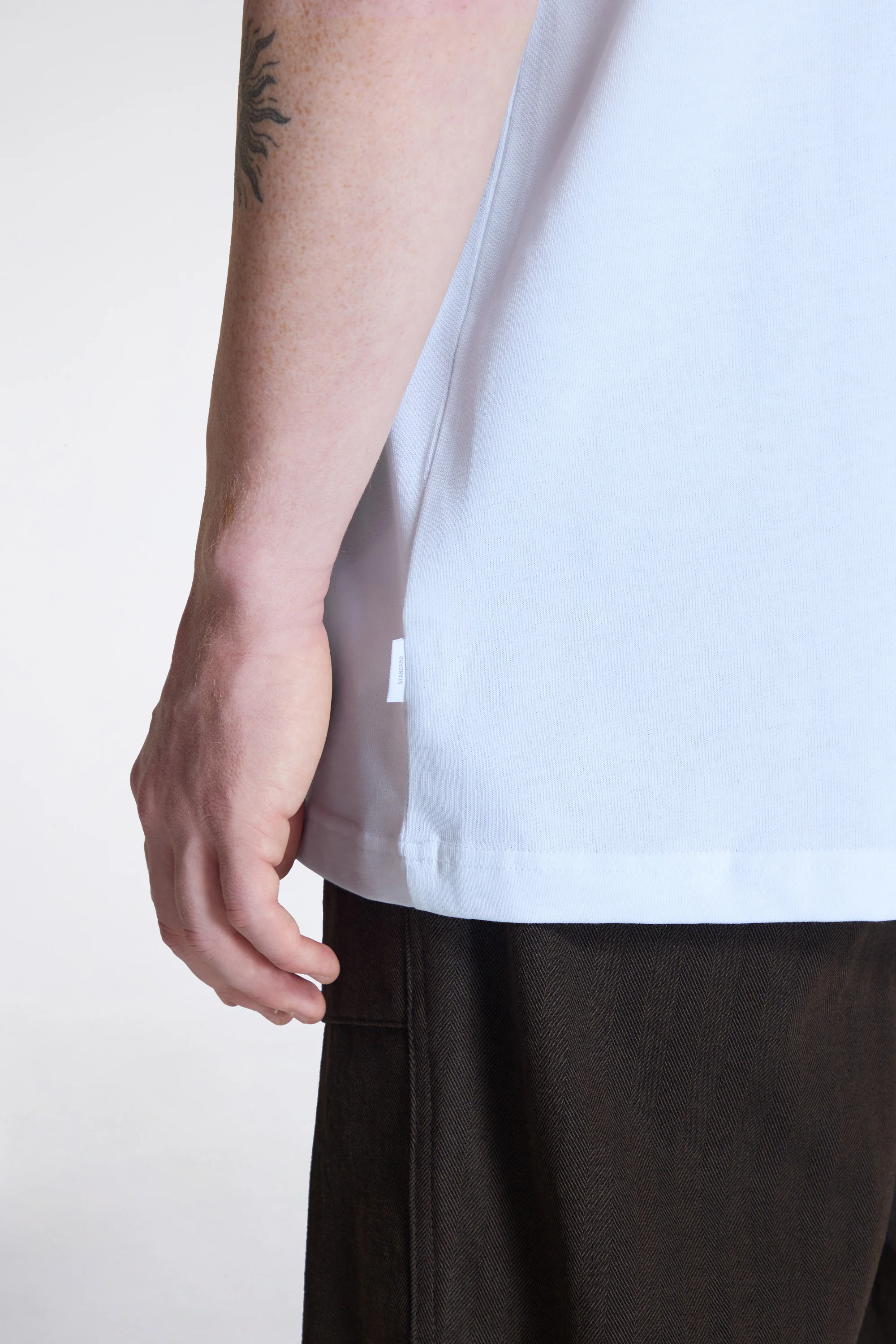 Norse Standard Heavy Loose T-shirt White - Image 4