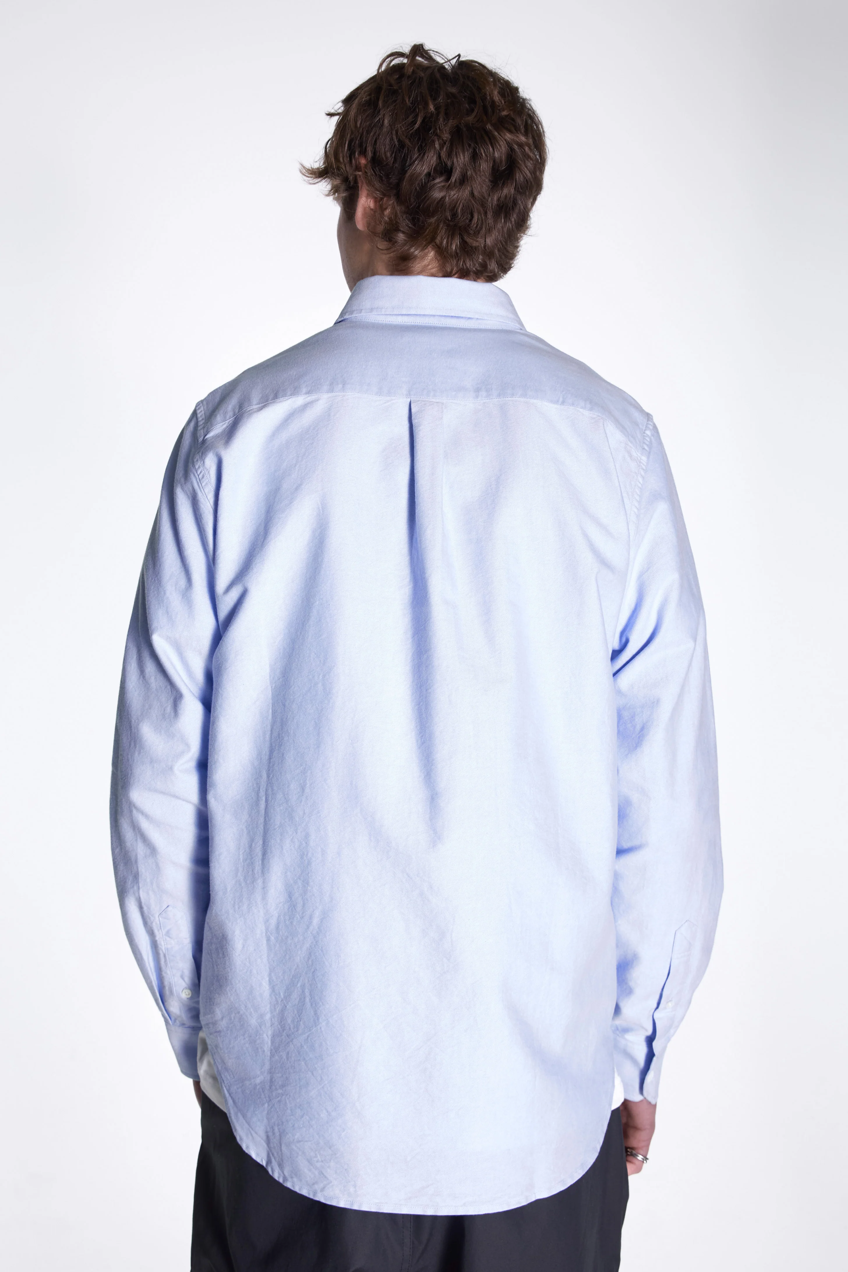Norse Standard Oxford BD Shirt Pale Blue - Image 2