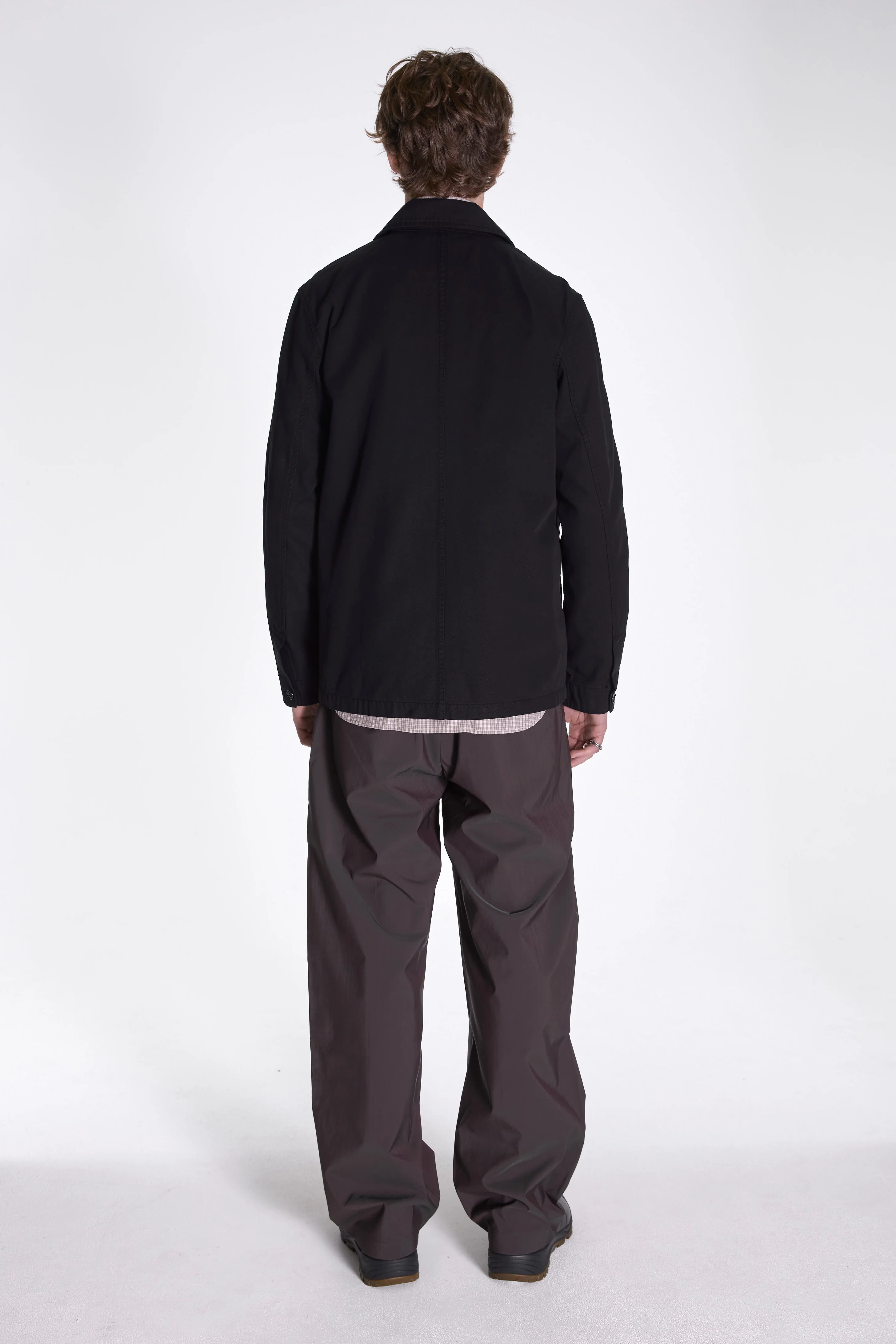 Norse Standard Twill Overshirt Black - Image 6