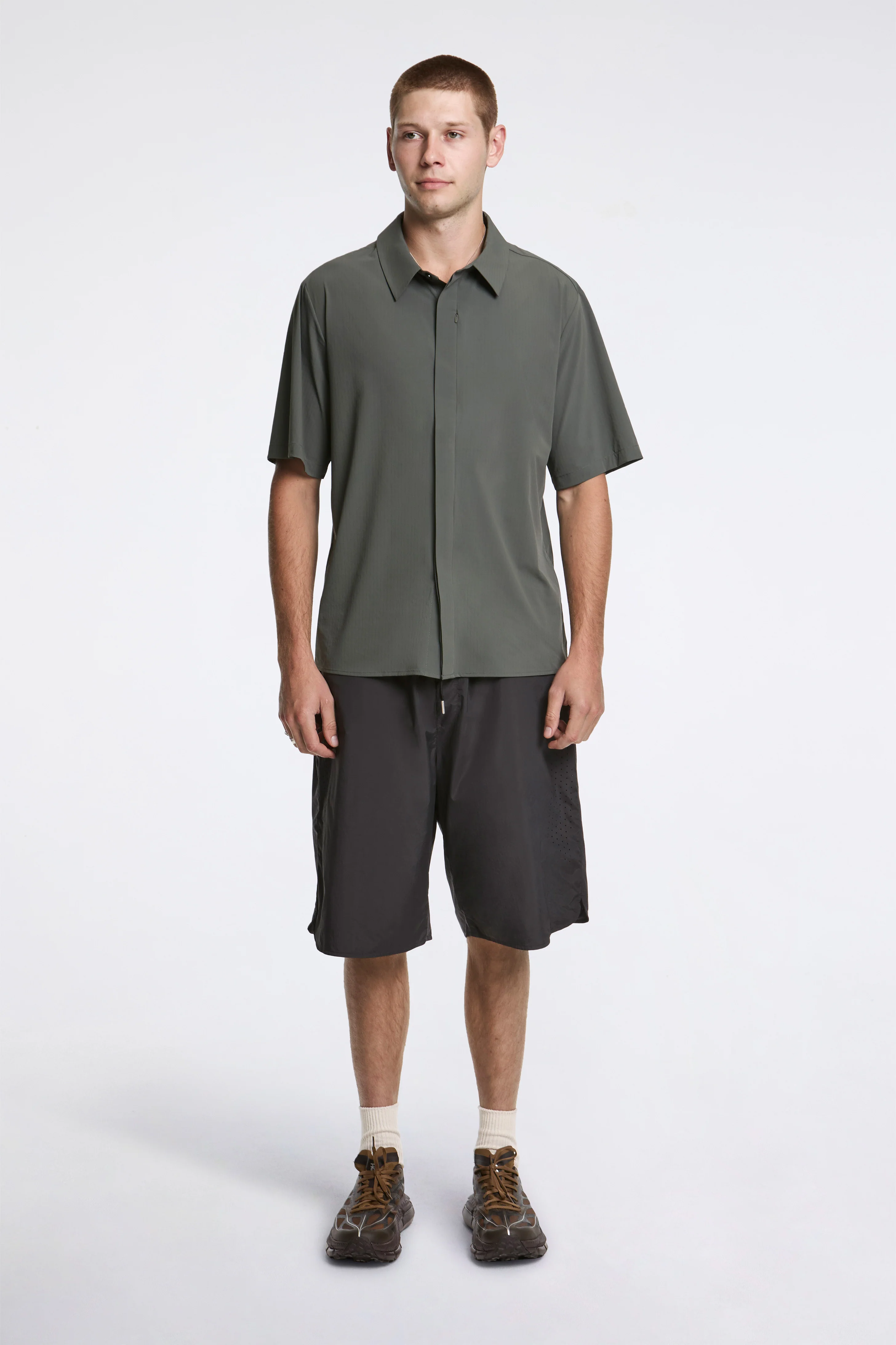 Orbit LT Technical Shorts Charcoal Black