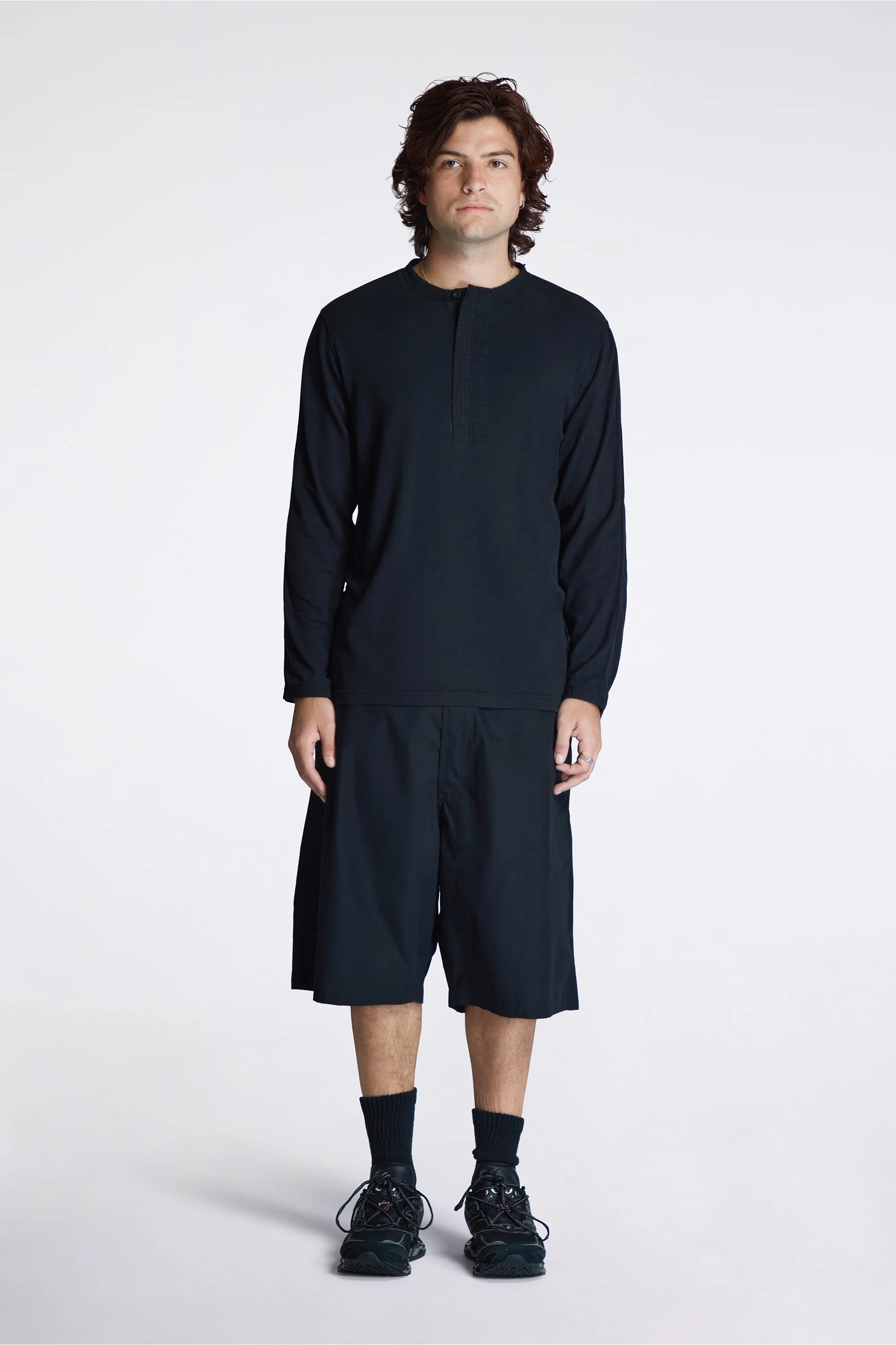 Oversized Snoshorts Black