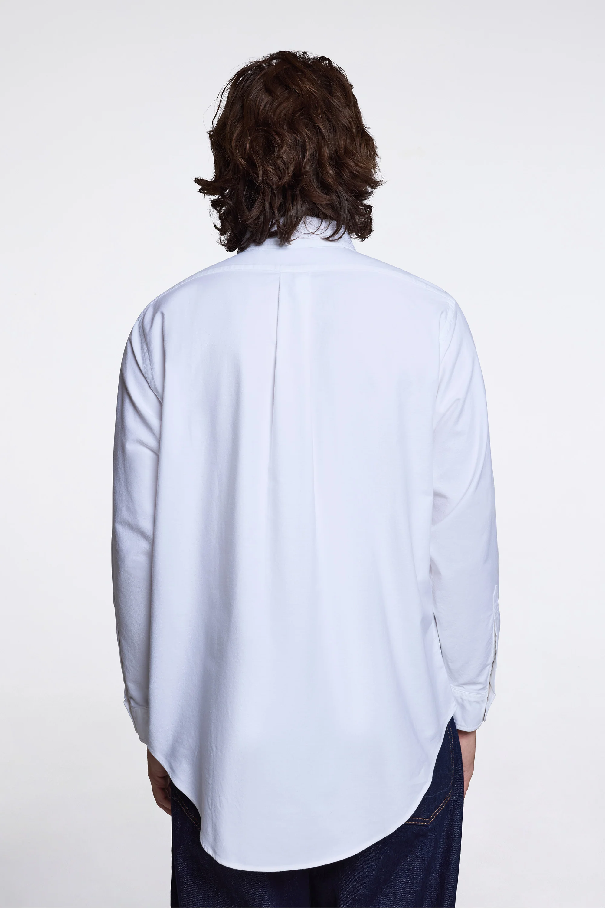 Oxford Standard BD Shirt White - Image 4