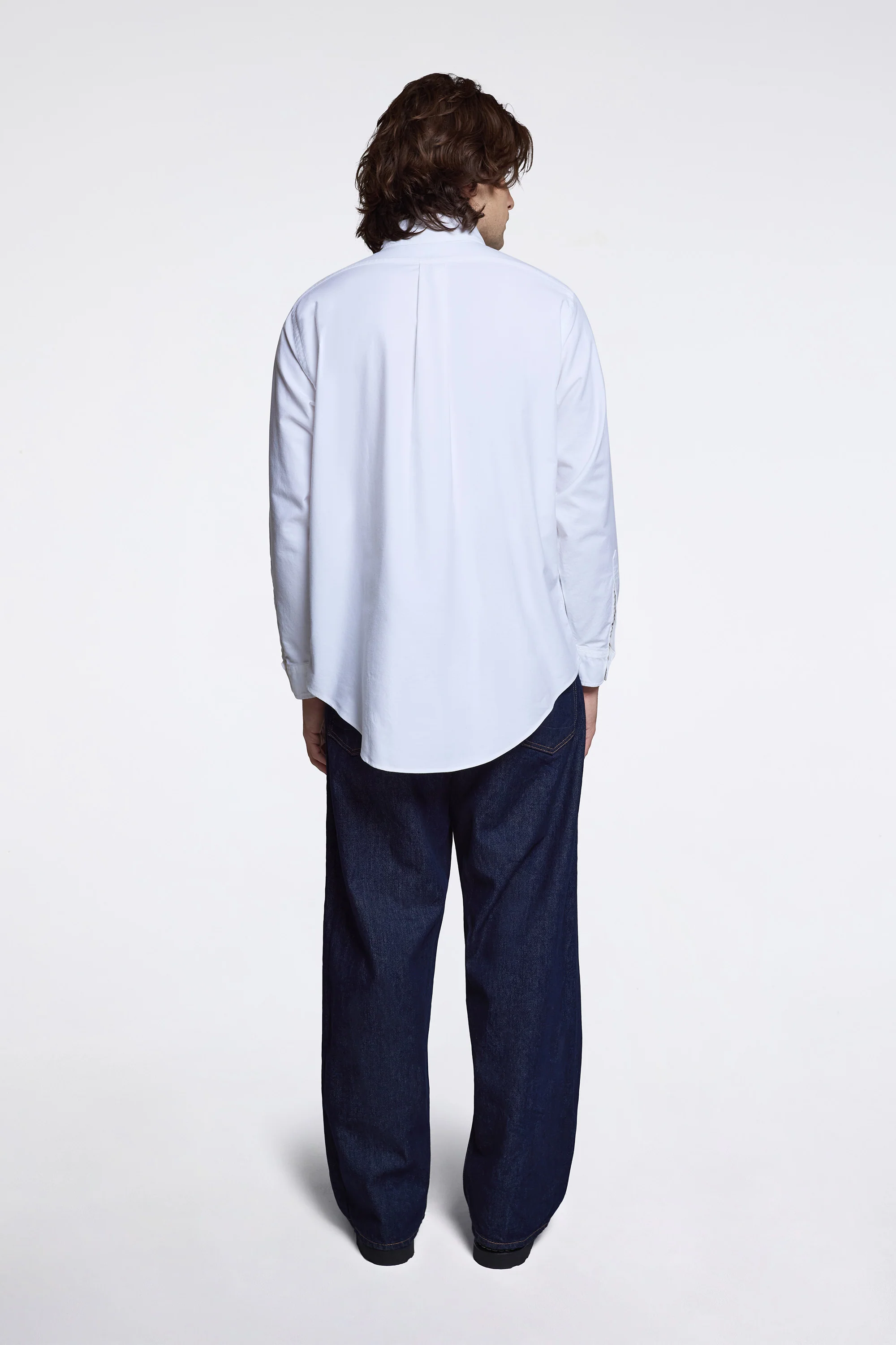 Oxford Standard BD Shirt White - Image 7