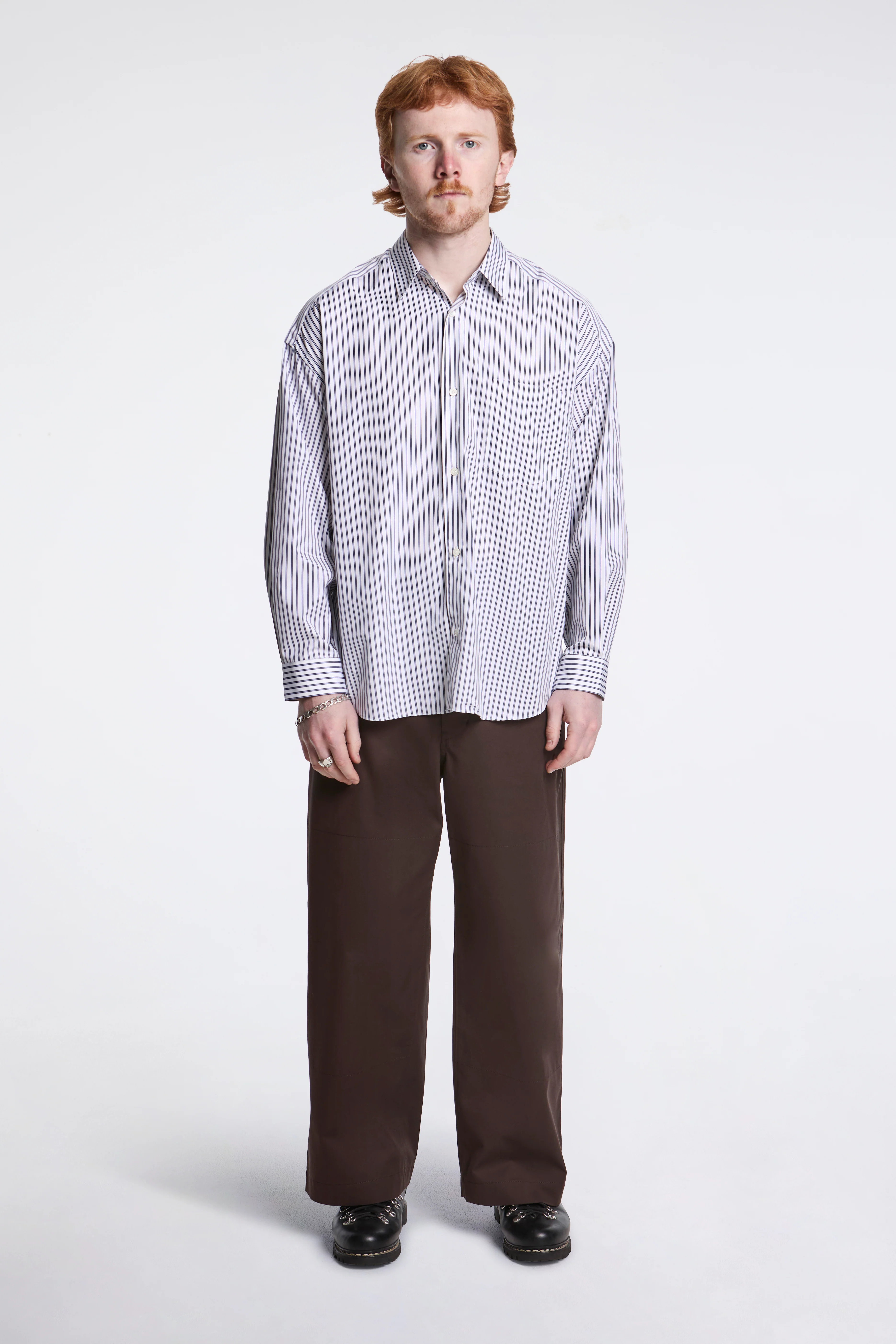 Panelled Trouser Brown