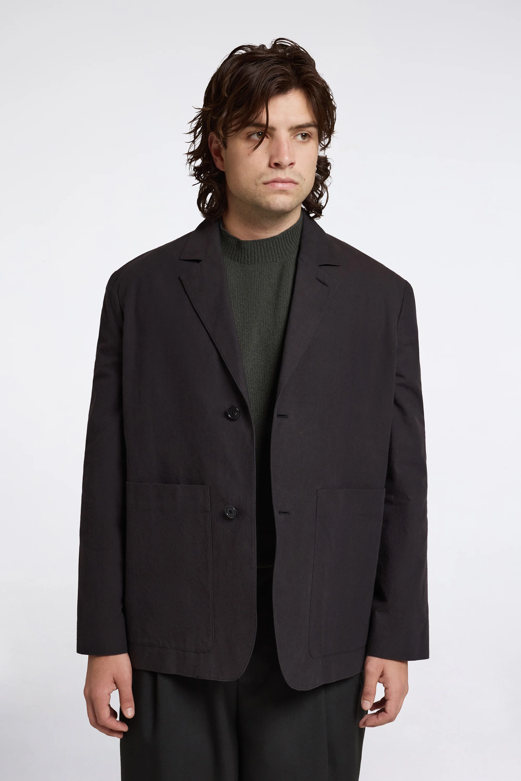 Patch Pocket Blazer Earth