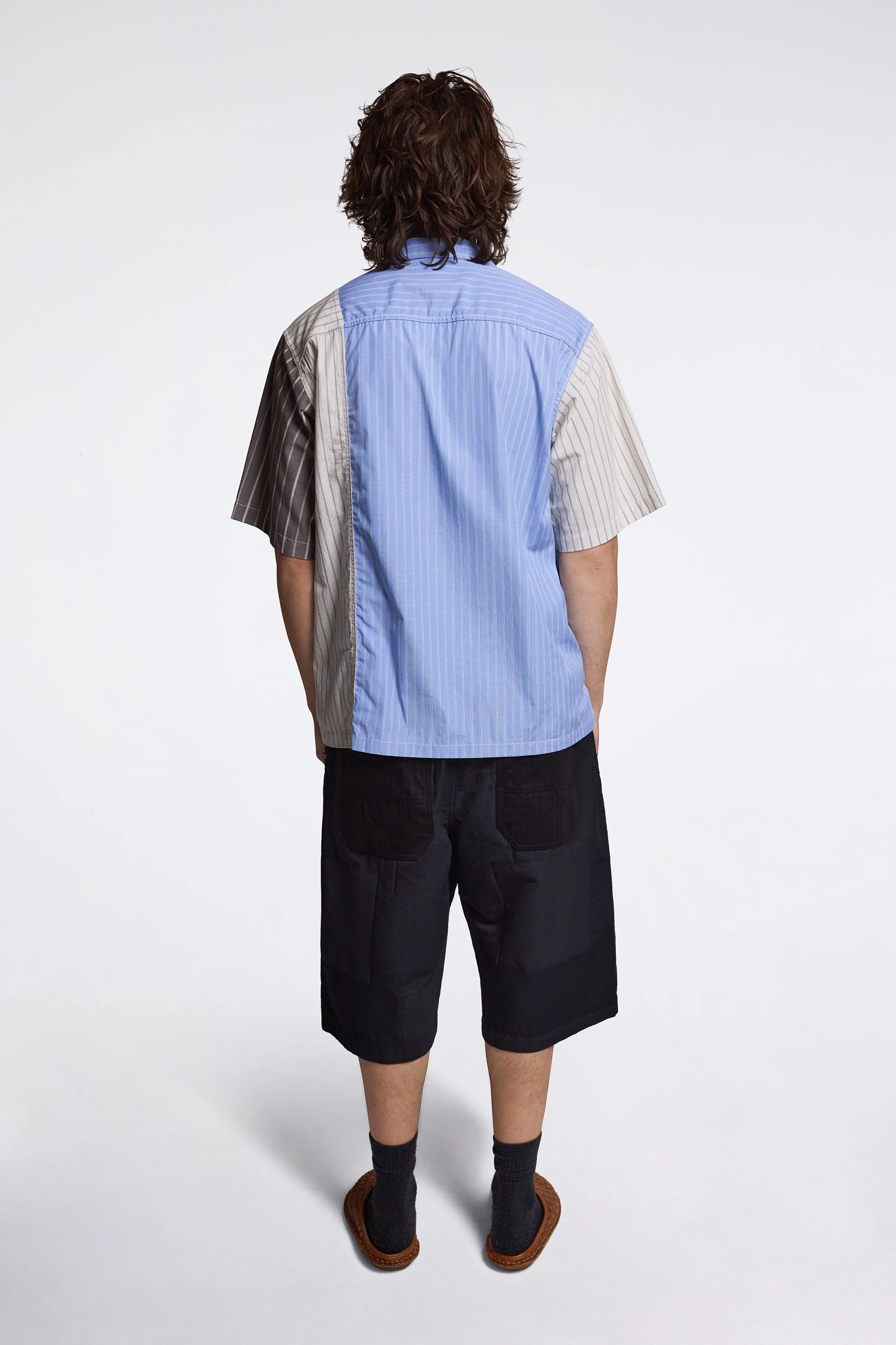 Patchwork SS Striped Shirt - Image 7