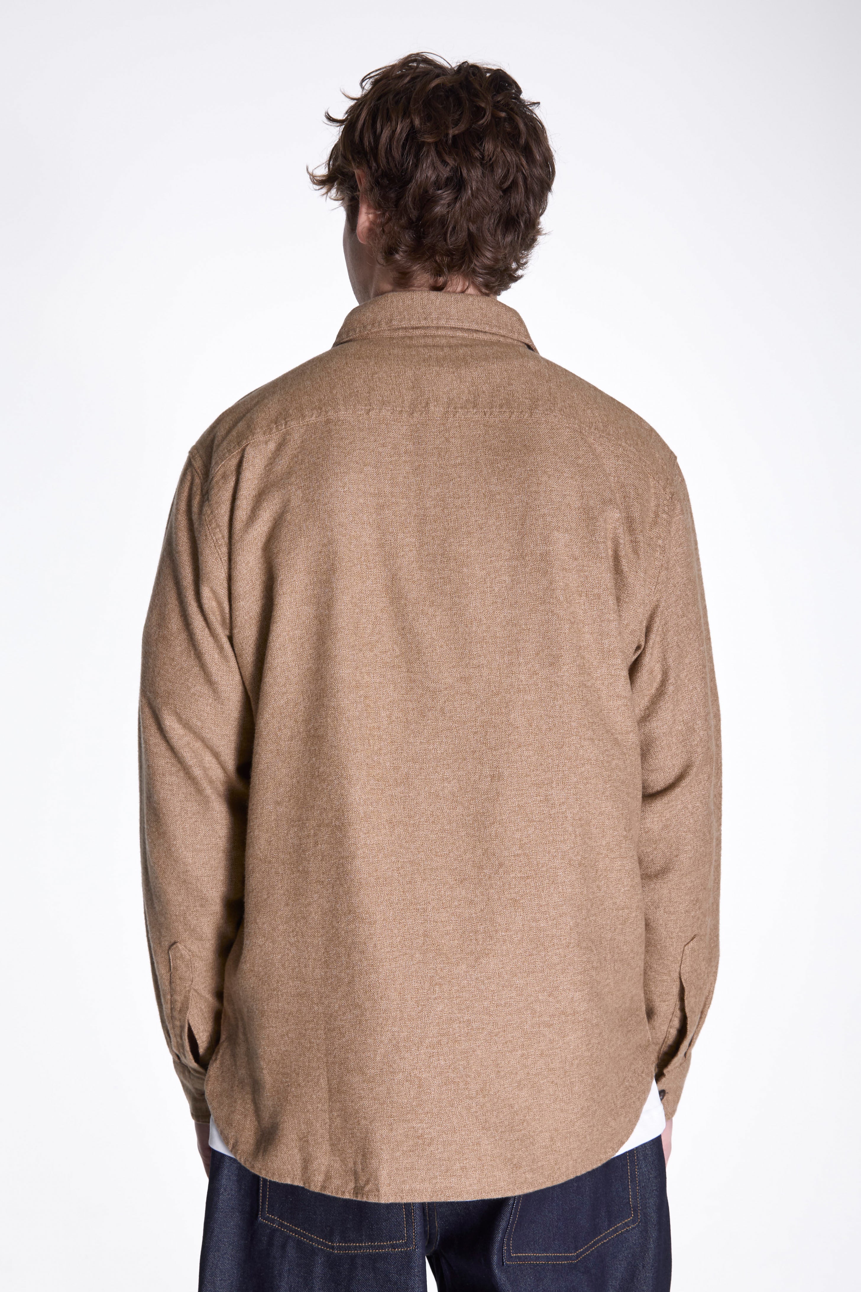 Burnside Shirt Camel Heather - Image 5
