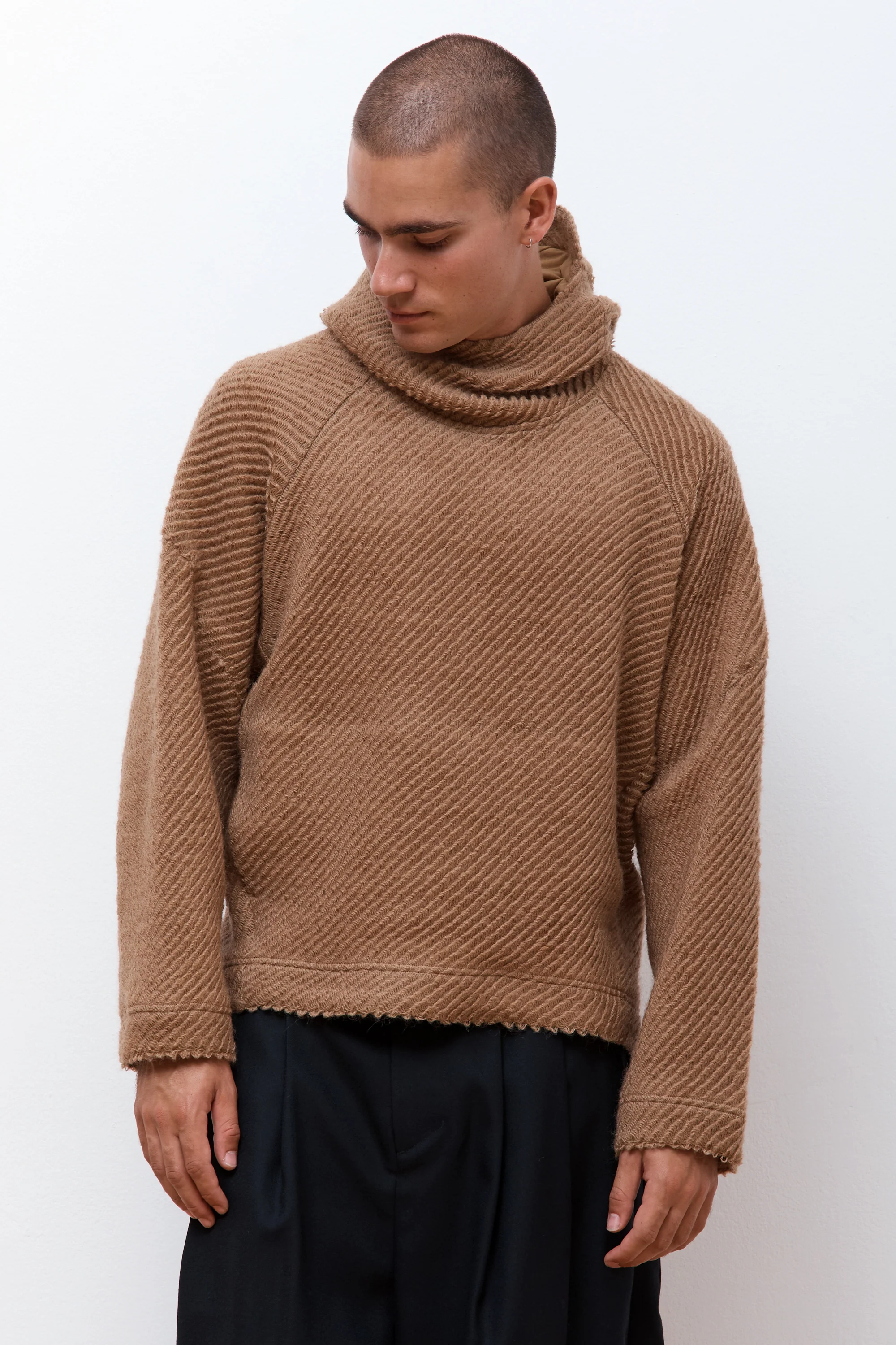 Foxglove Hoodie Khaki - Image 2
