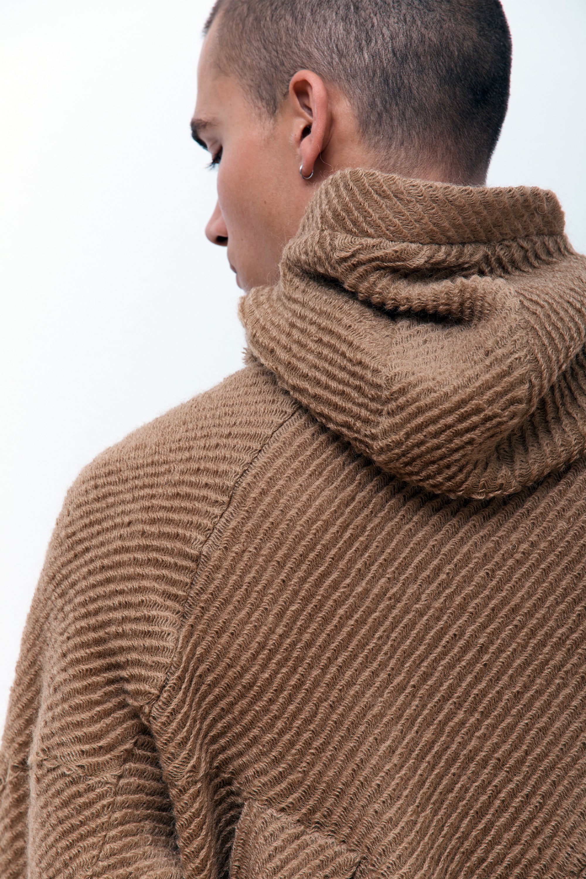 Foxglove Hoodie Khaki - Image 6