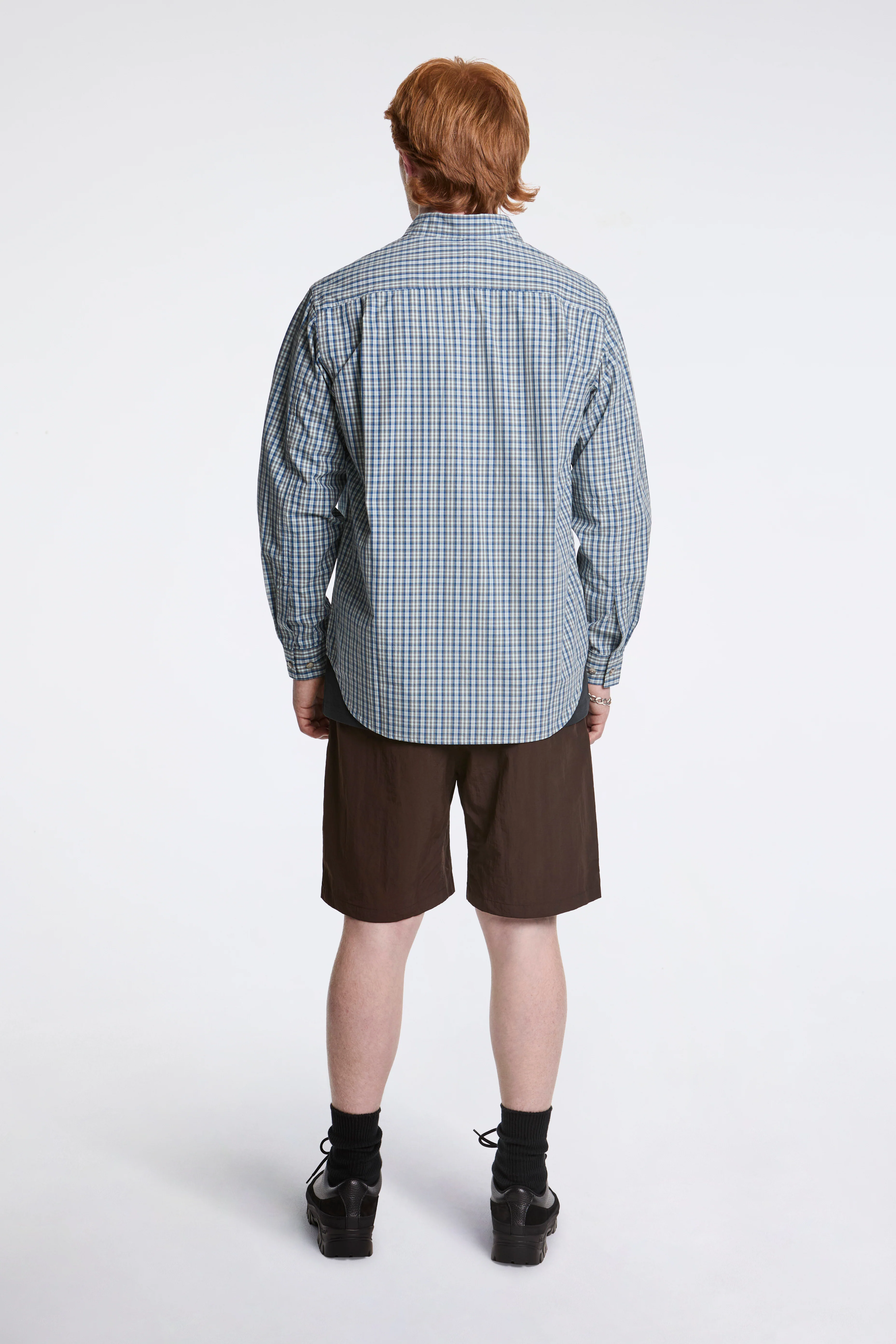 Poplin Millwood Shirt Blue - Image 6