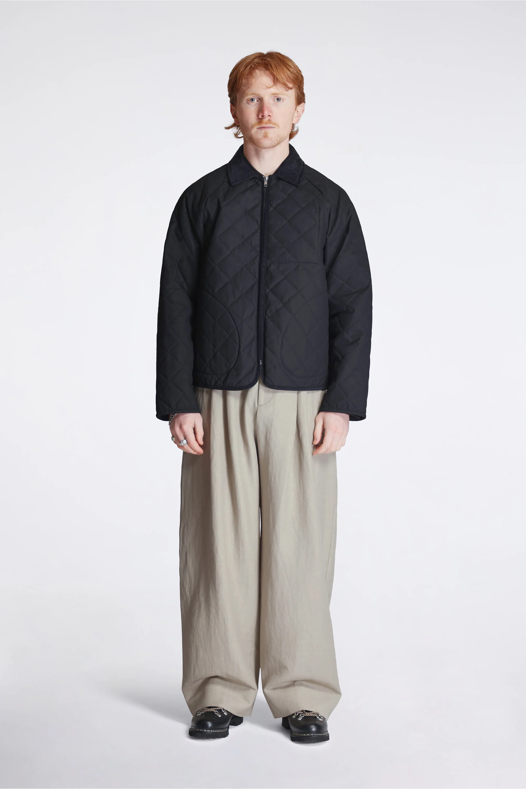 Raglan Teynham Jacket Mens Black - Image 7