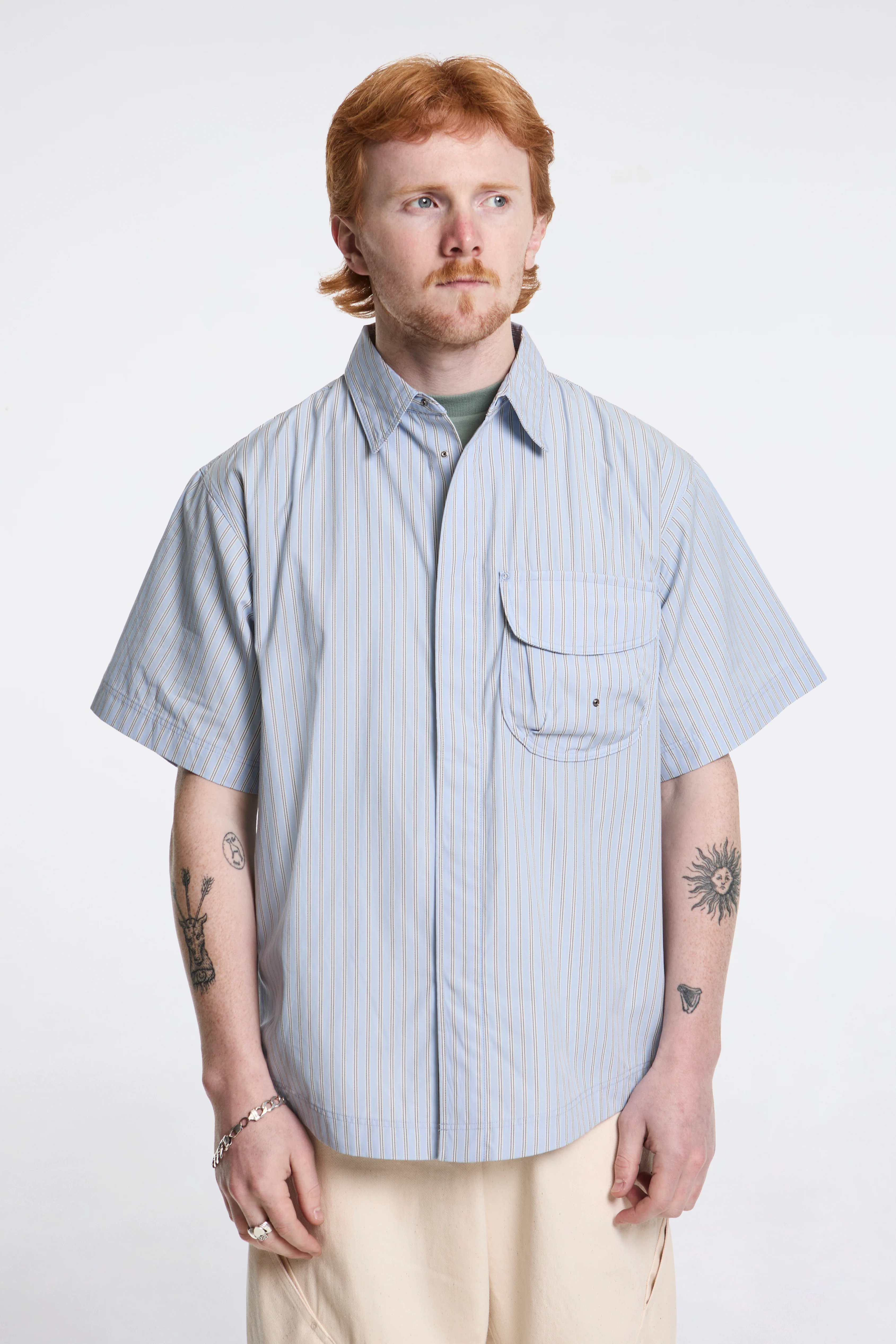 Retroreflective Short Sleeved Shirt Chill Sax