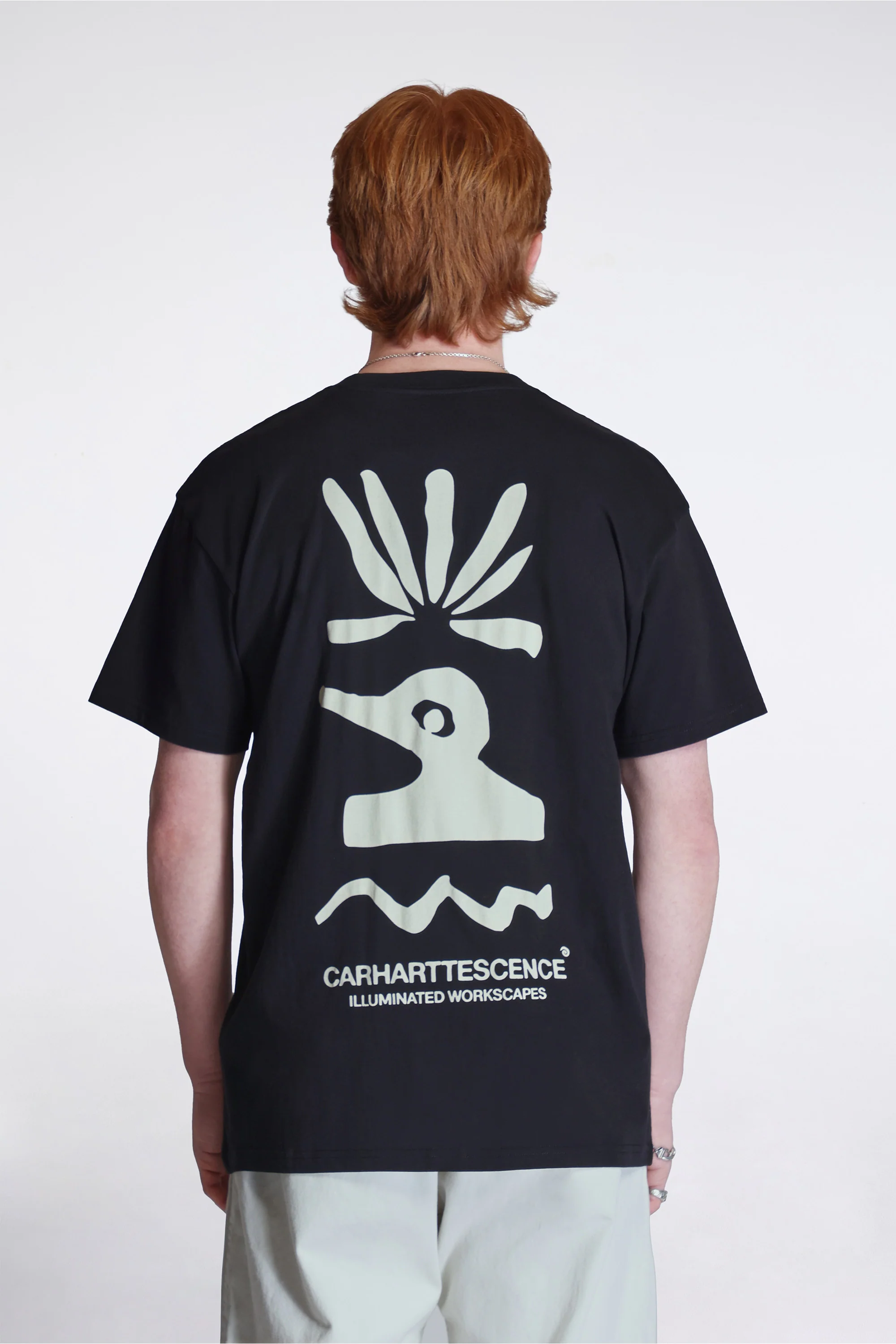 S/S Compy T-Shirt Black - Image 2