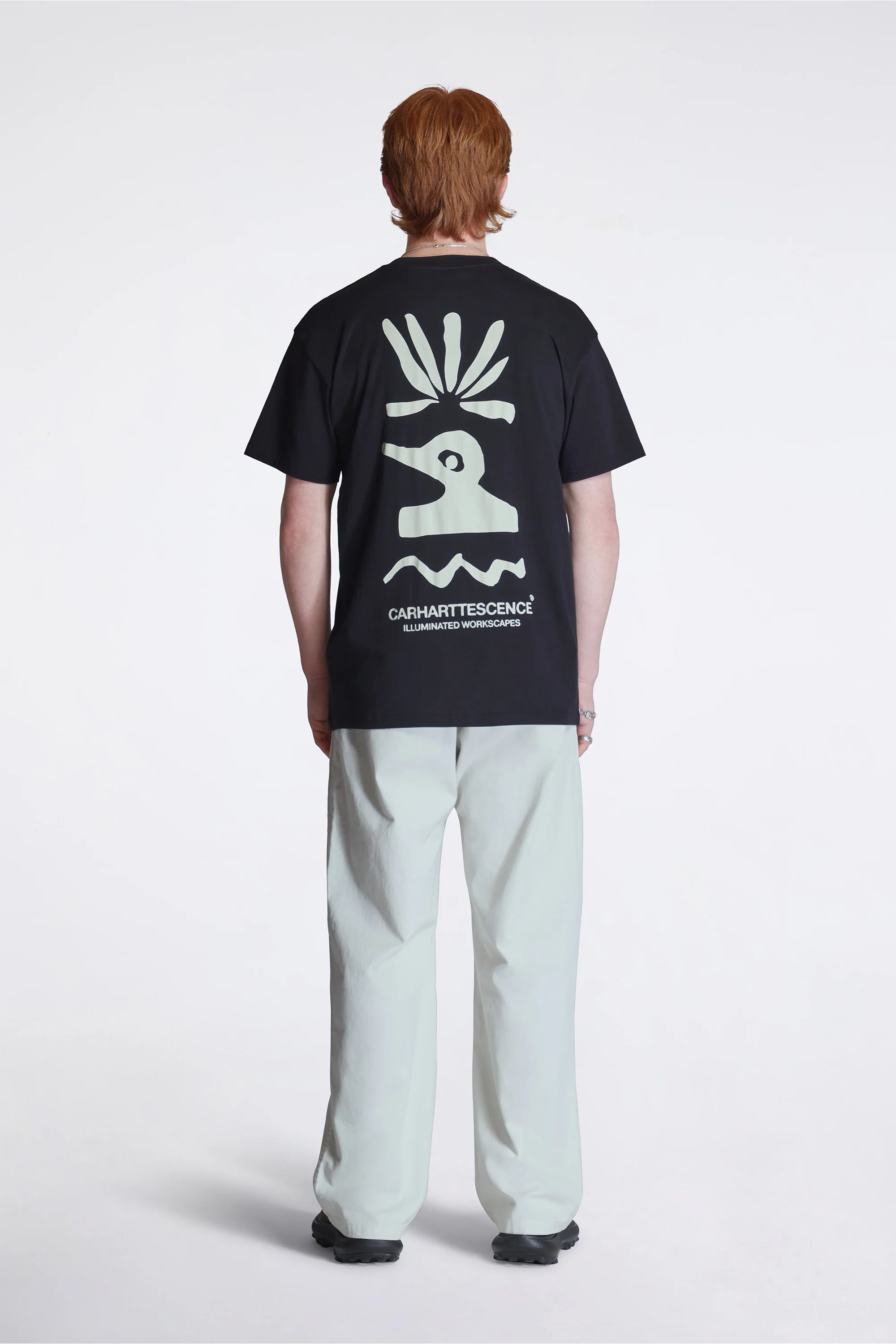 S/S Compy T-Shirt Black - Image 6