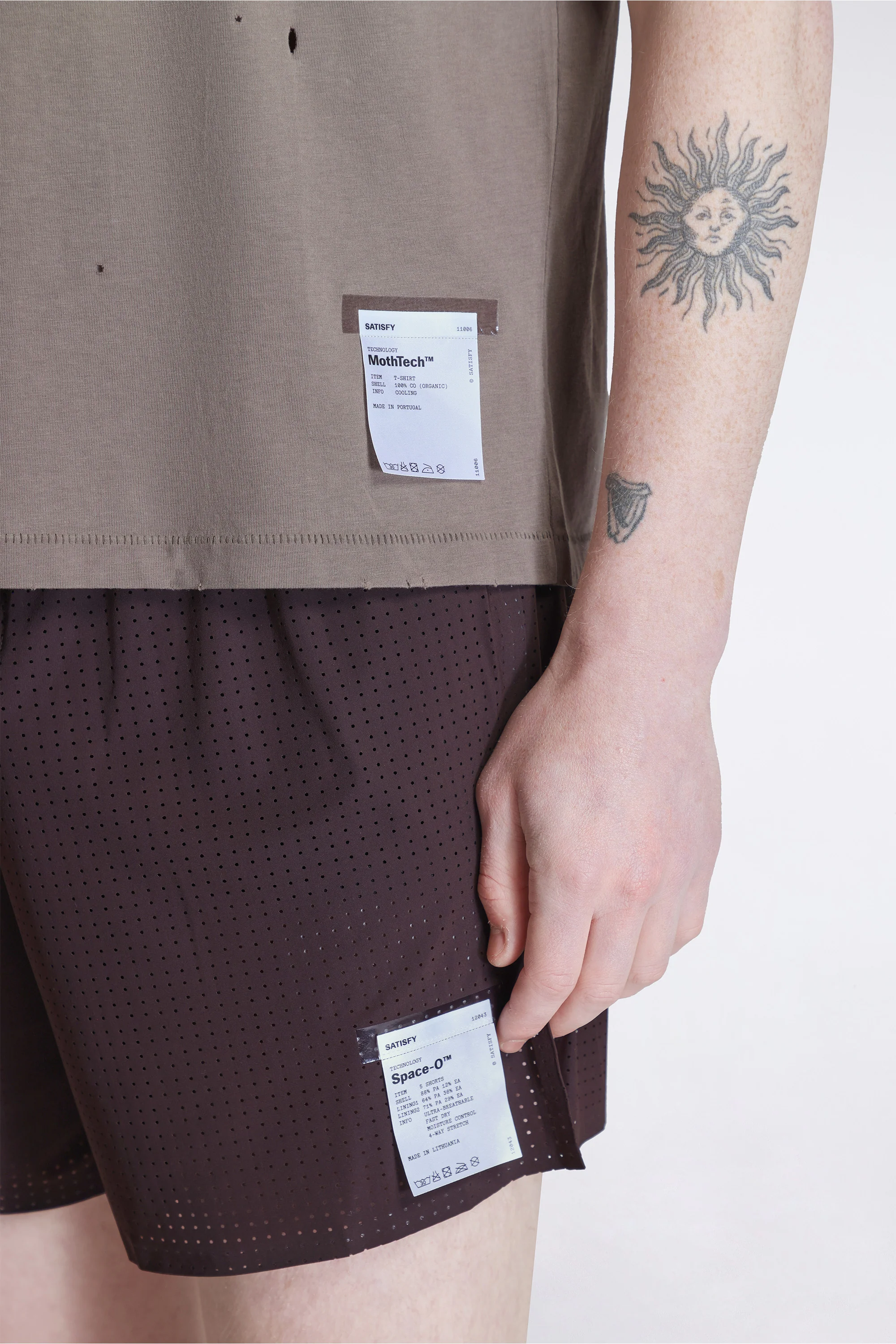 Space-O 5 Shorts Deep Mahogany - Image 3