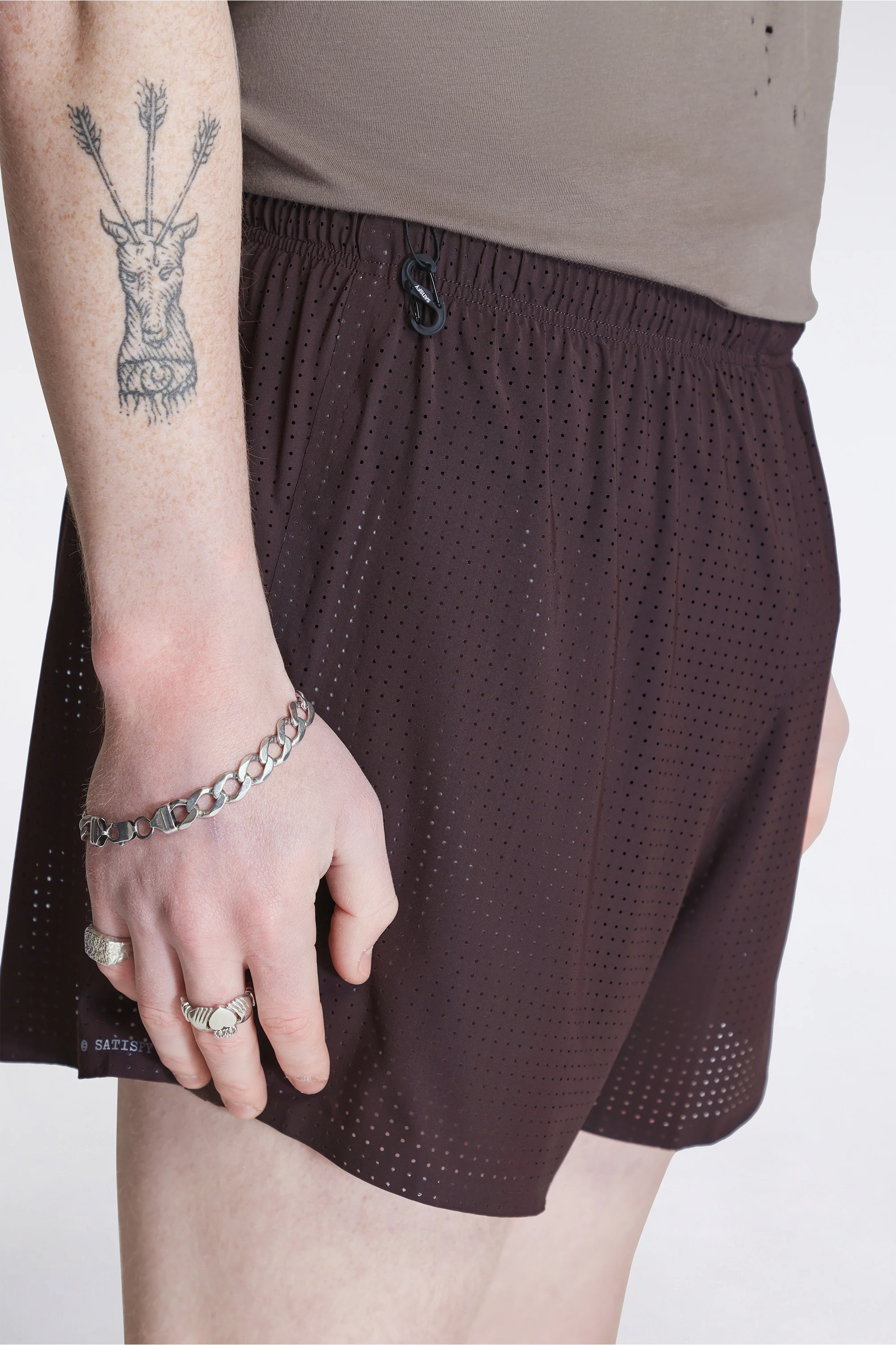Space-O 5 Shorts Deep Mahogany - Image 4