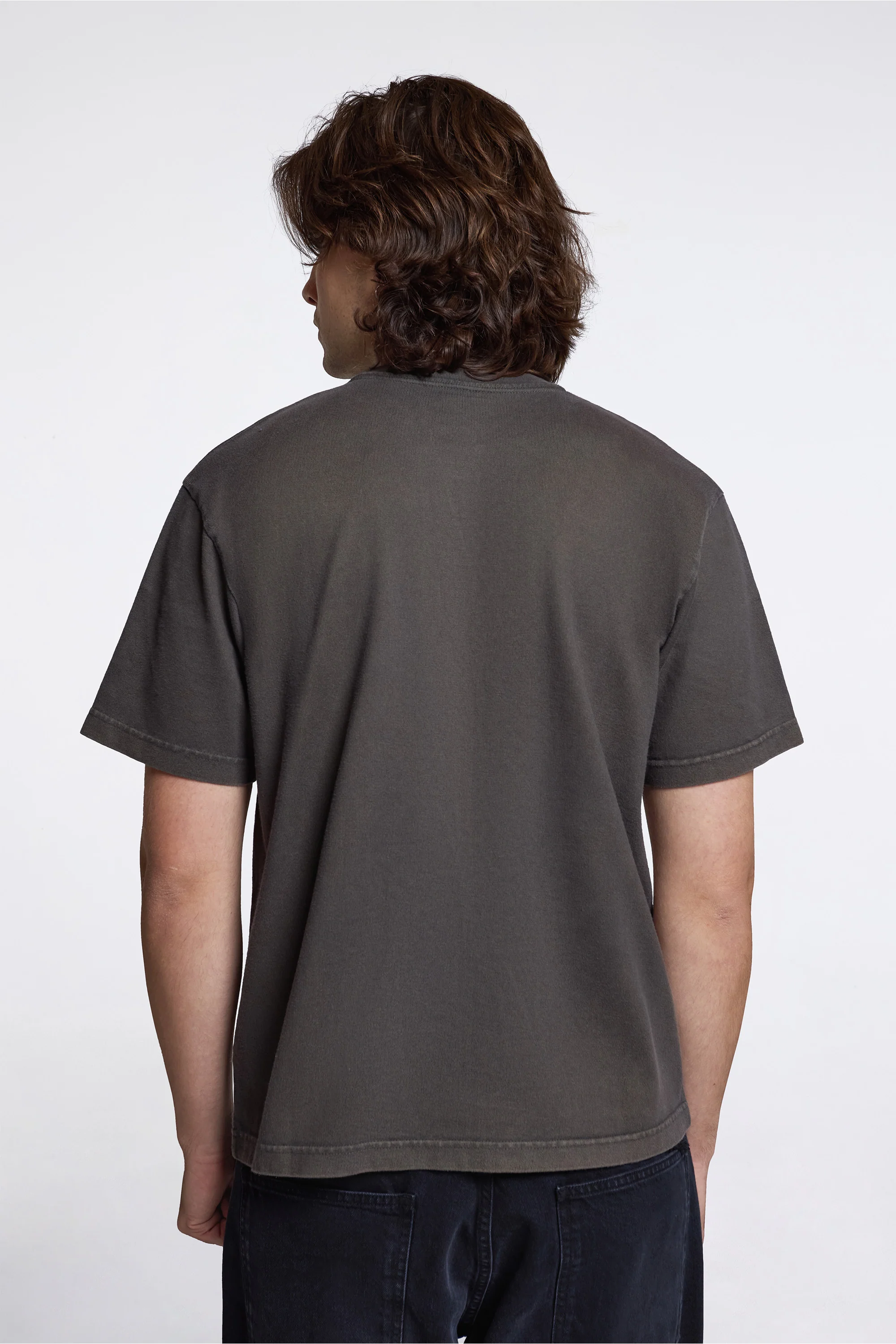 'Sftm / Academy'' Vintage Tee Overdye Brown - Image 5