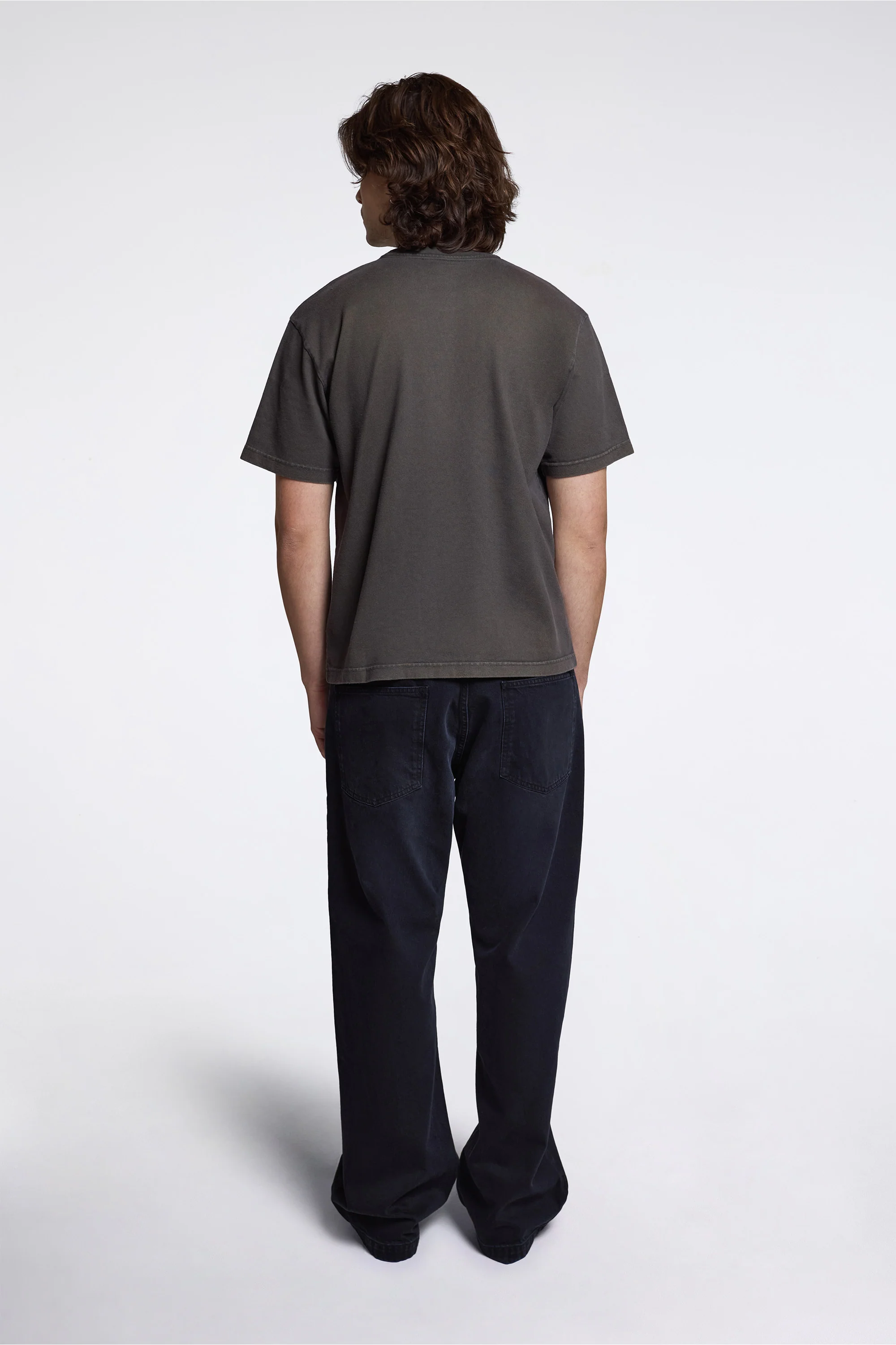 'Sftm / Academy'' Vintage Tee Overdye Brown - Image 6