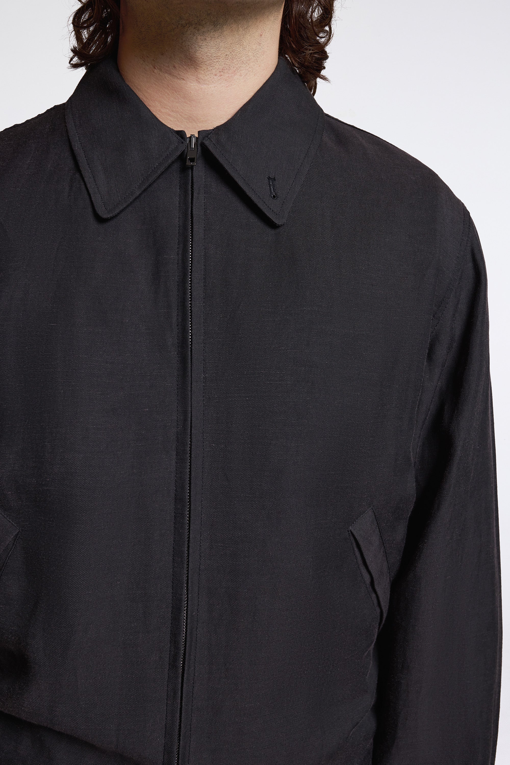 Short Blouson Ash Black - Image 3