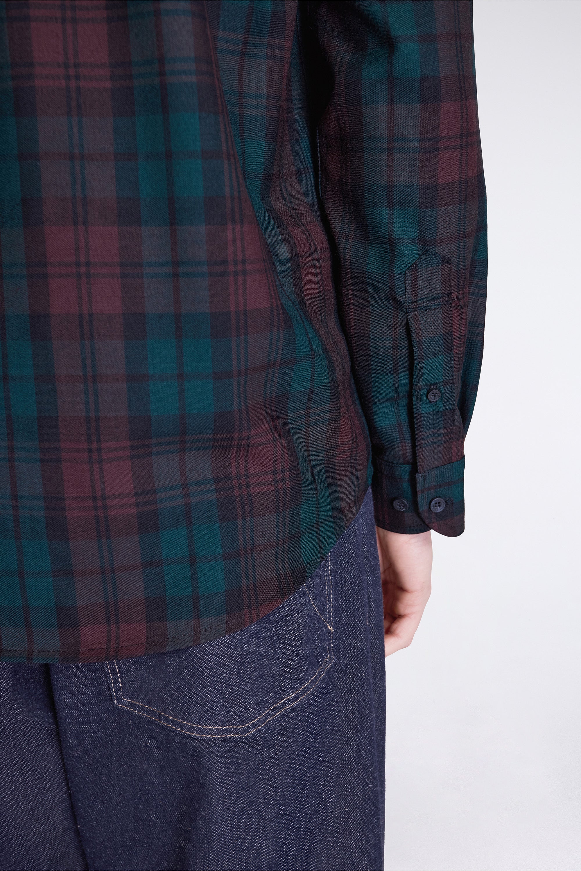 Sir Pendleton Shirt Brown Watch Tartan - Image 5