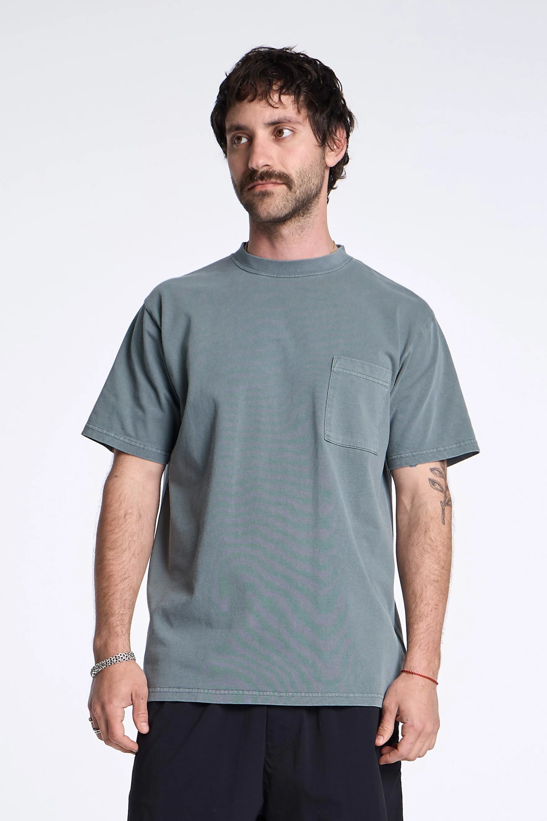 Garment Dyed T-Shirt Dark Green