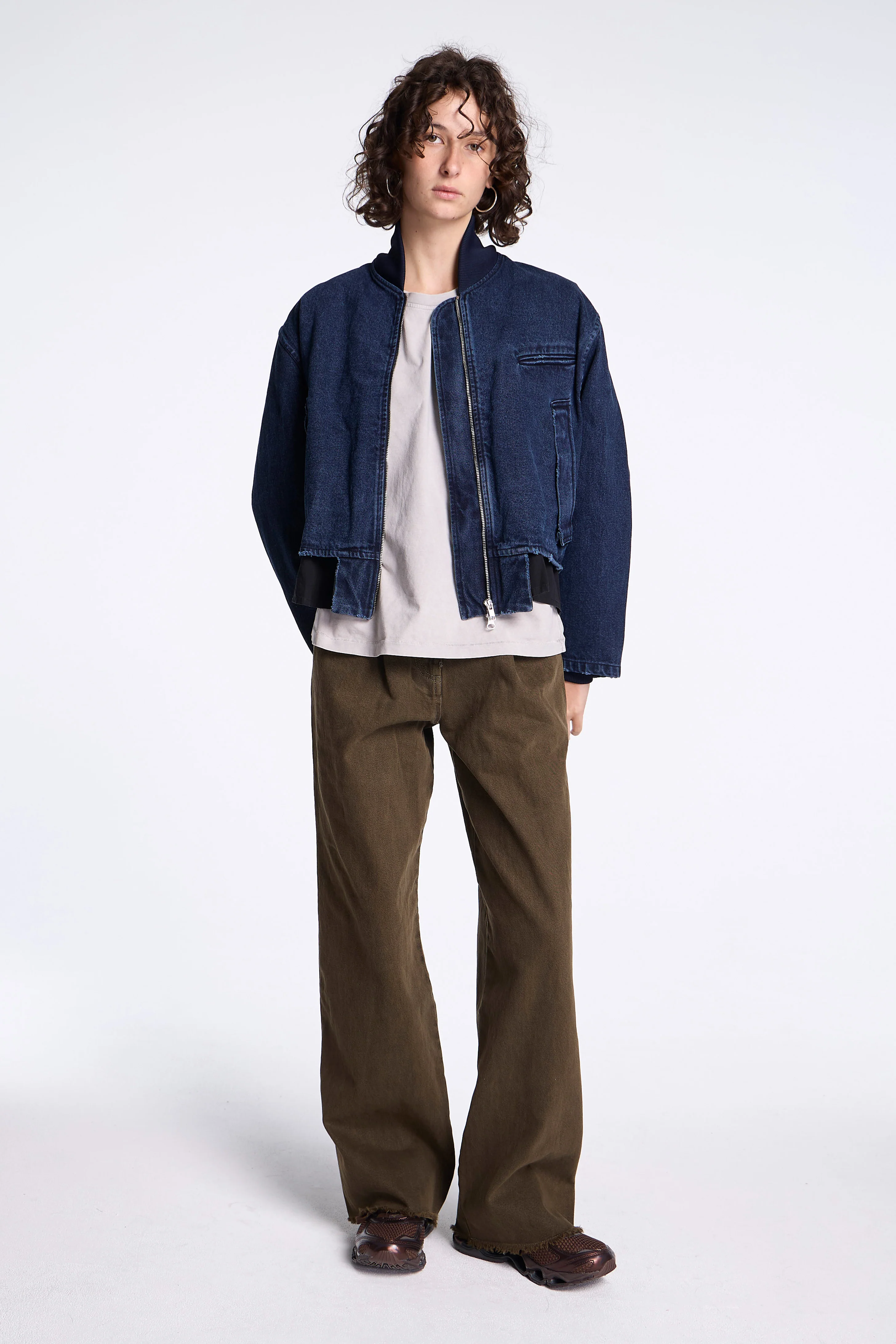 Deconstructed Bomber Indigo - Image 5