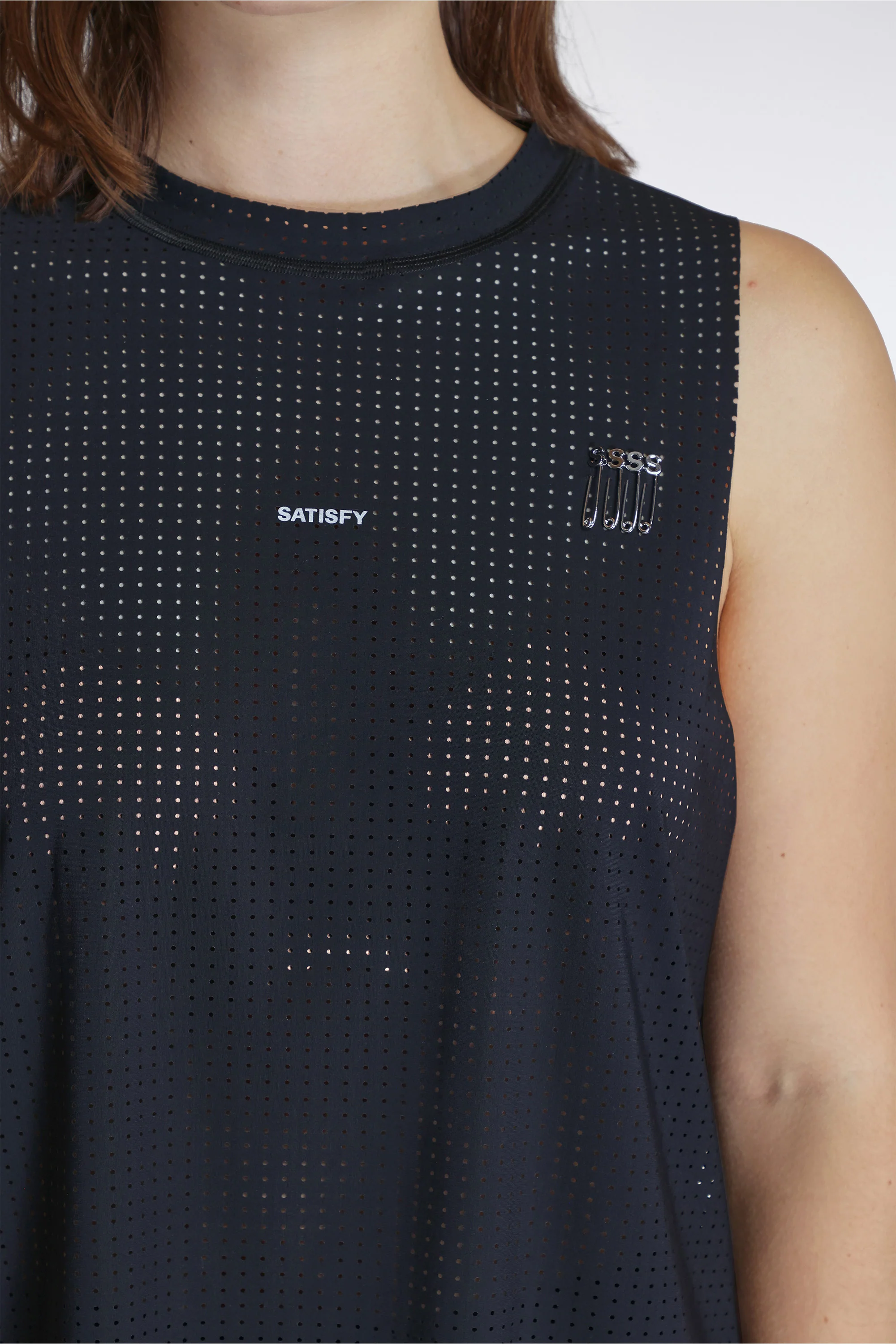 Space-O Muscle Tee Black SA - Image 3