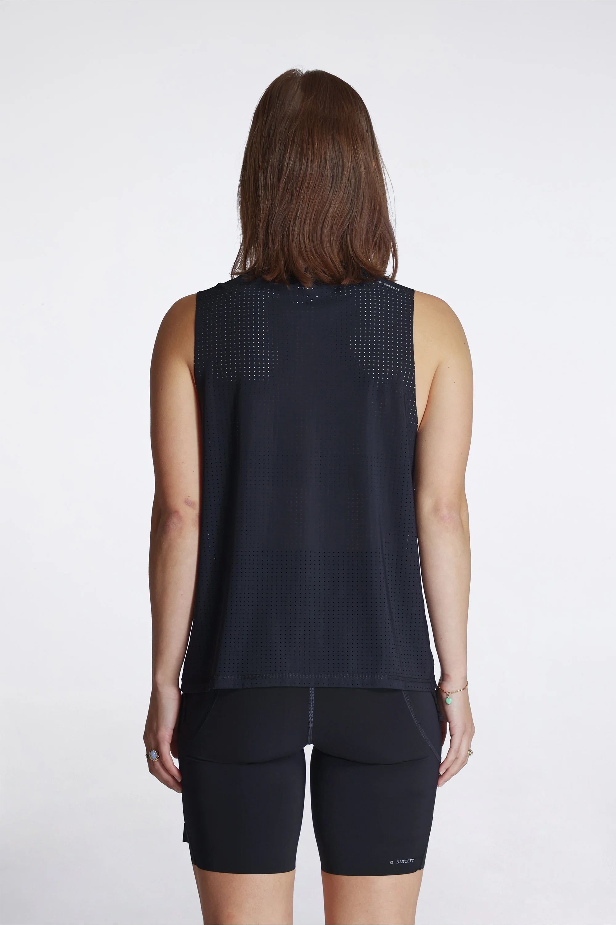 Space-O Muscle Tee Black SA - Image 6