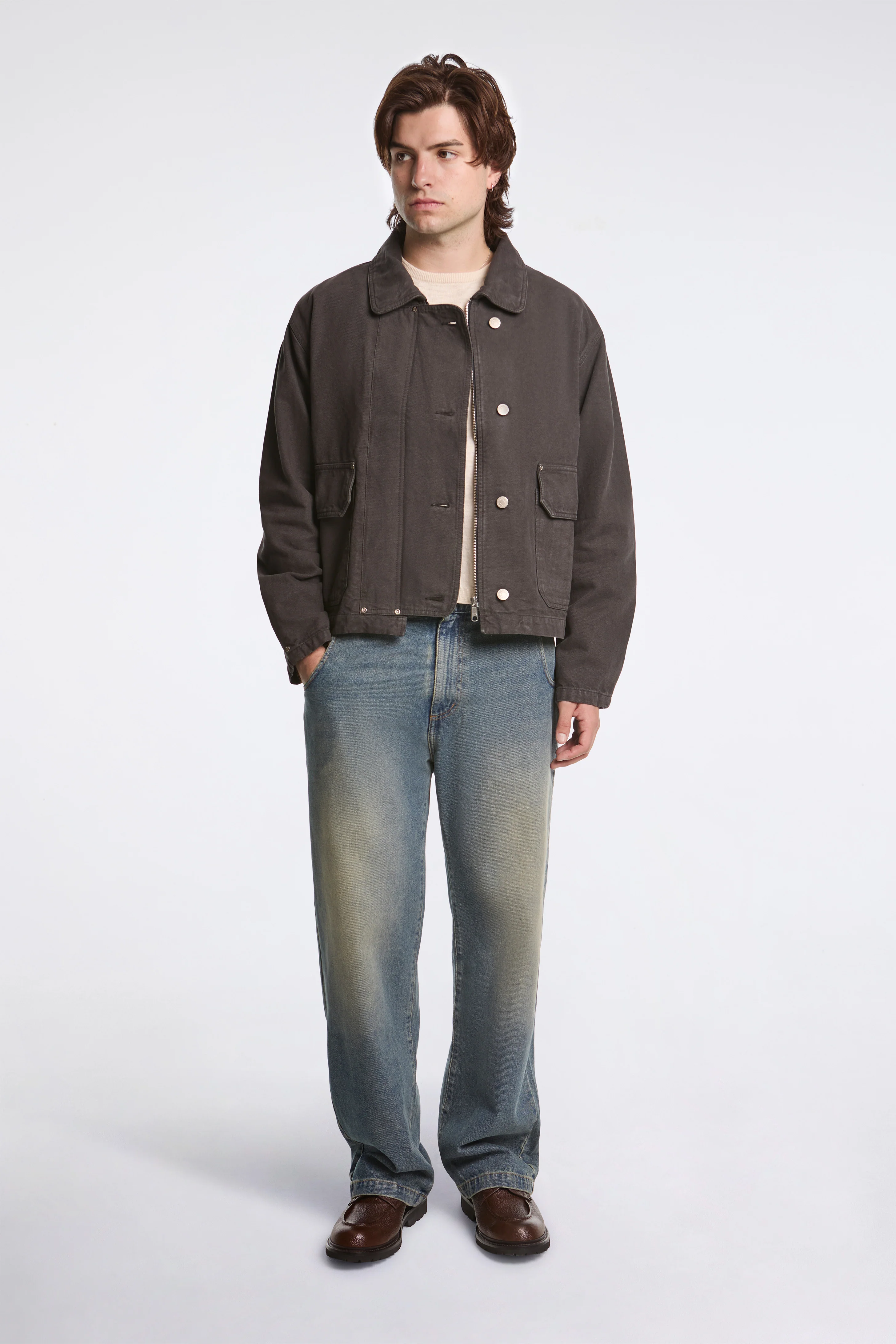 Straight Cut Jeans Vintage Blue - Image 4