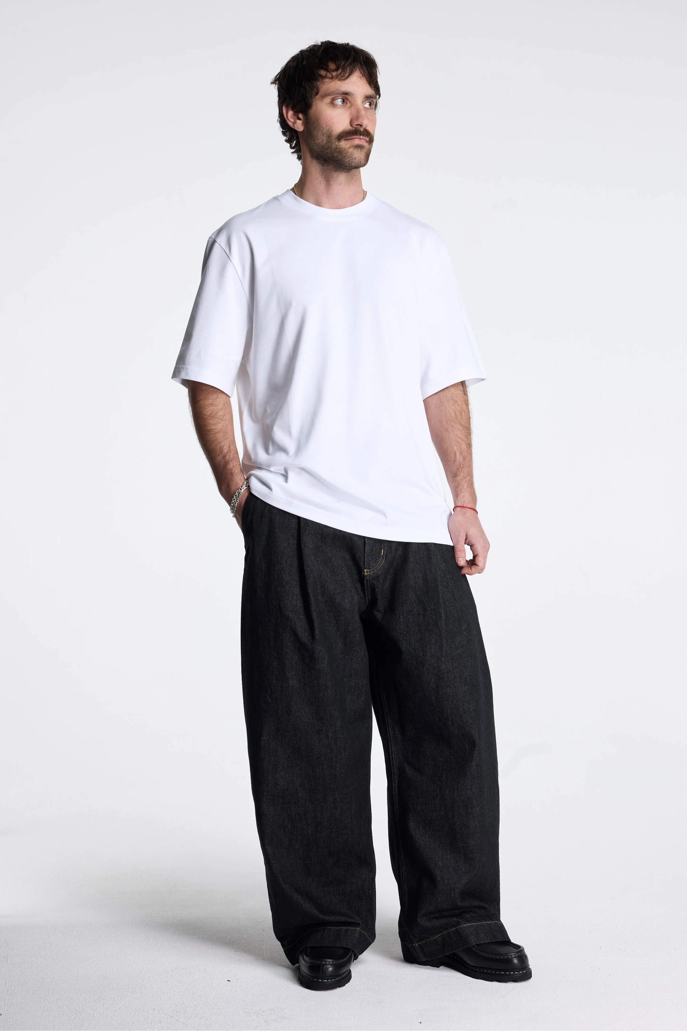 Puch Pants 13Oz Italian Denim Black