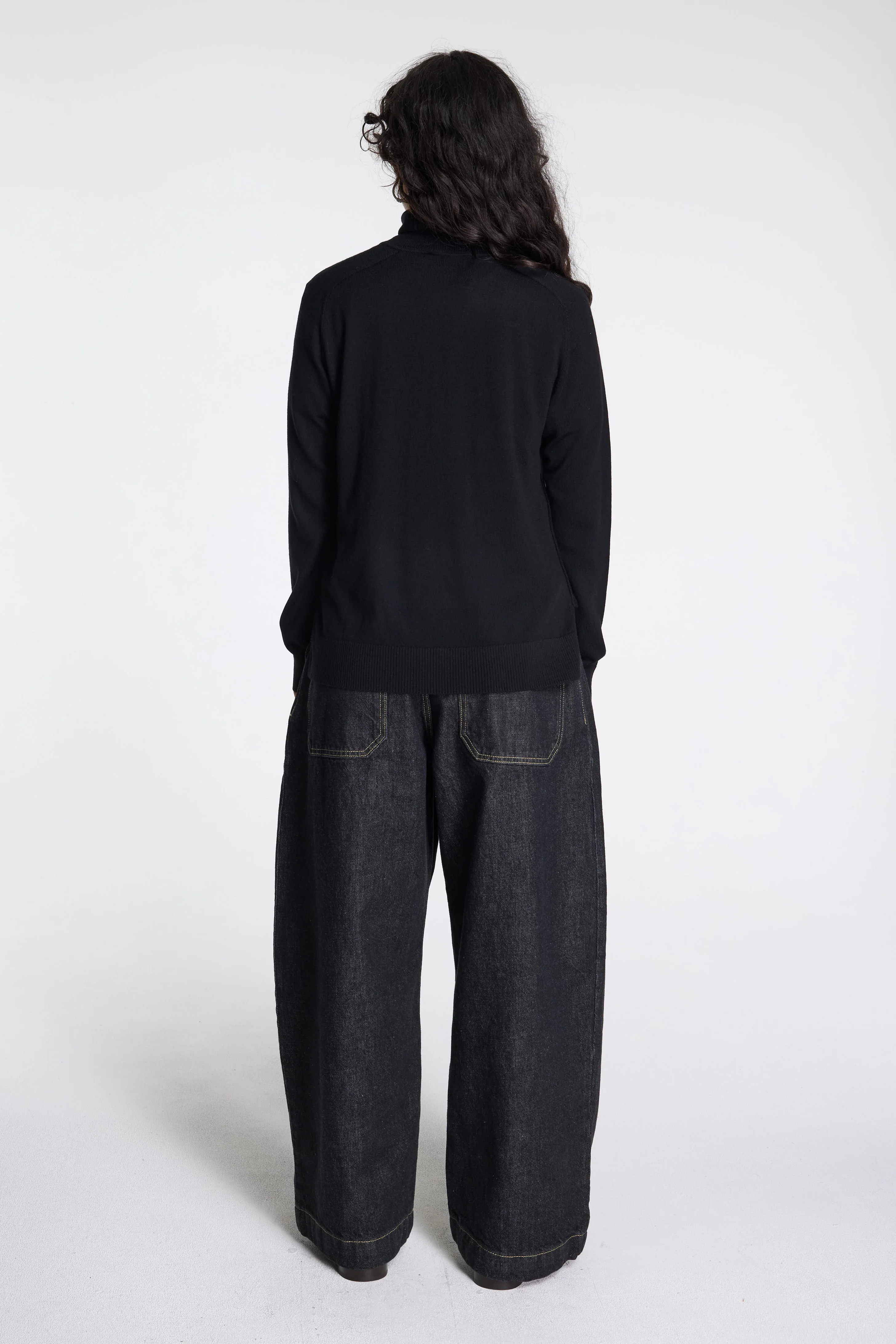 Puch Pants 13Oz Italian Denim Black - Image 8
