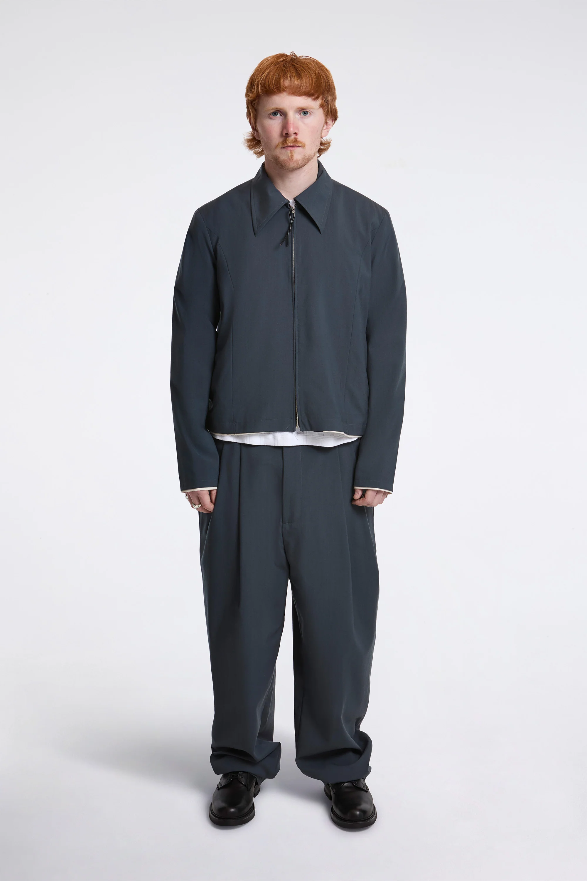 Suit Pants Petrol