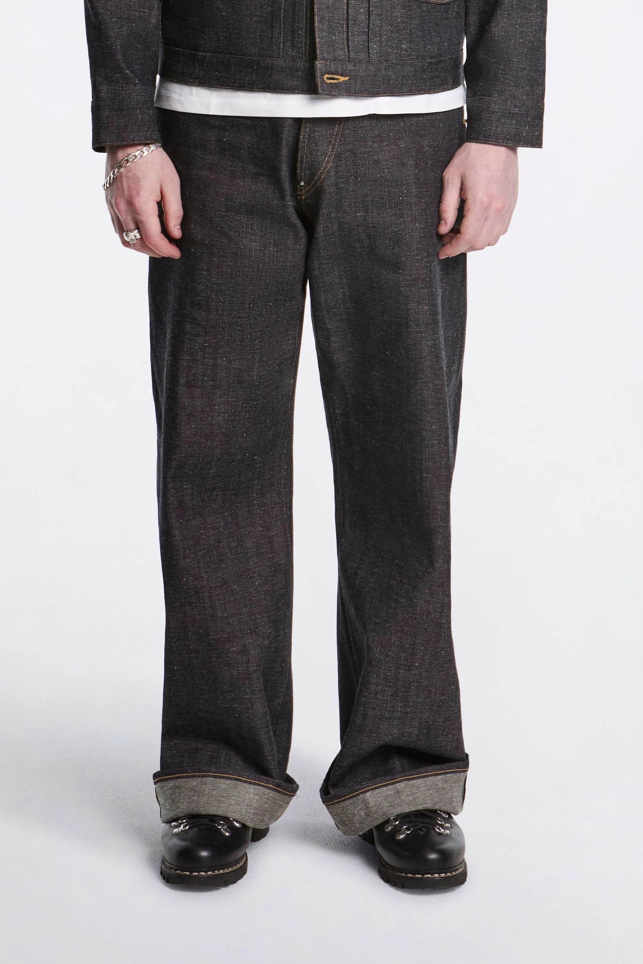 Lot.704 Denim Trousers C.1920'S Raw Indigo - Image 2