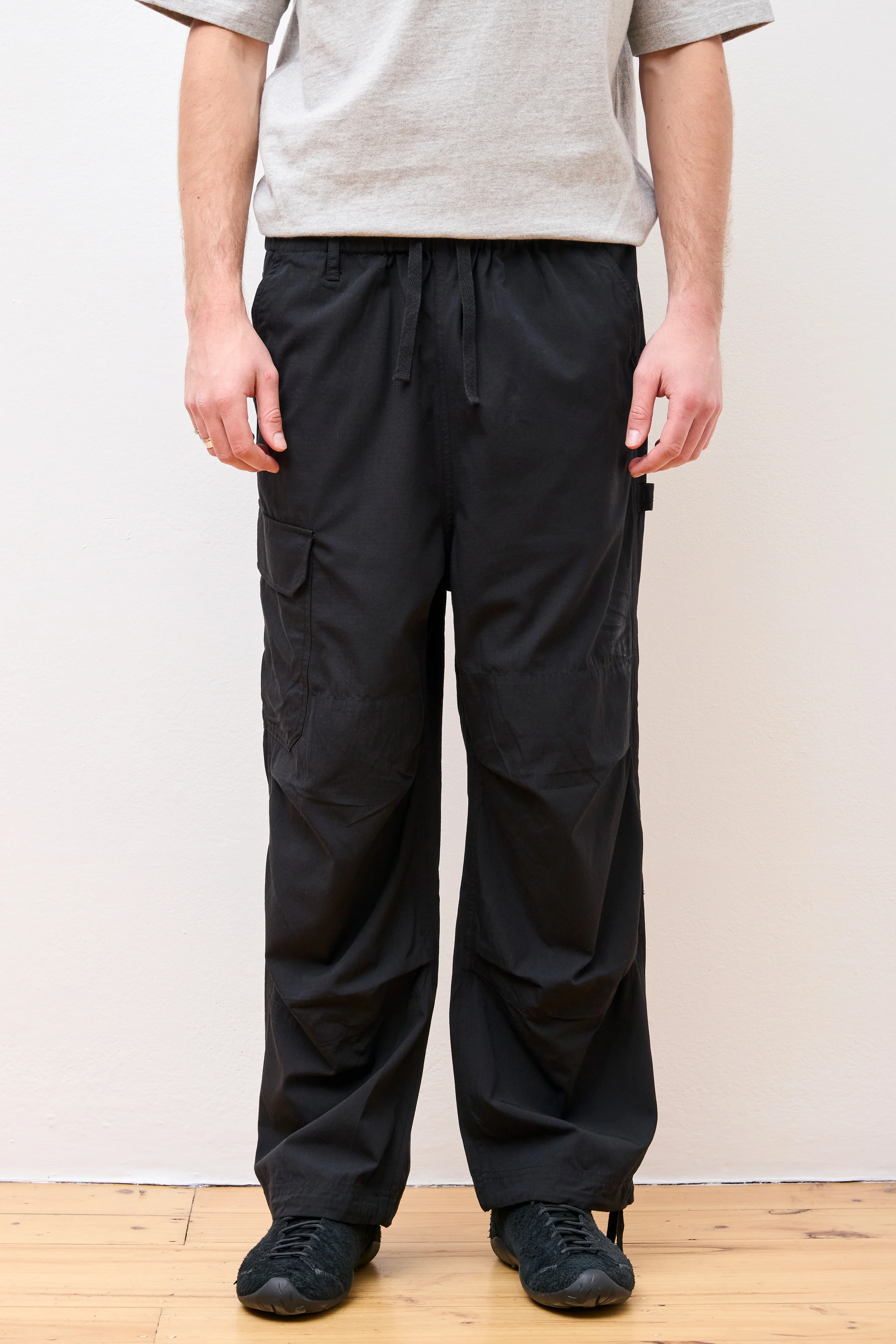 TAKIBI Light Ripstop Pants Black