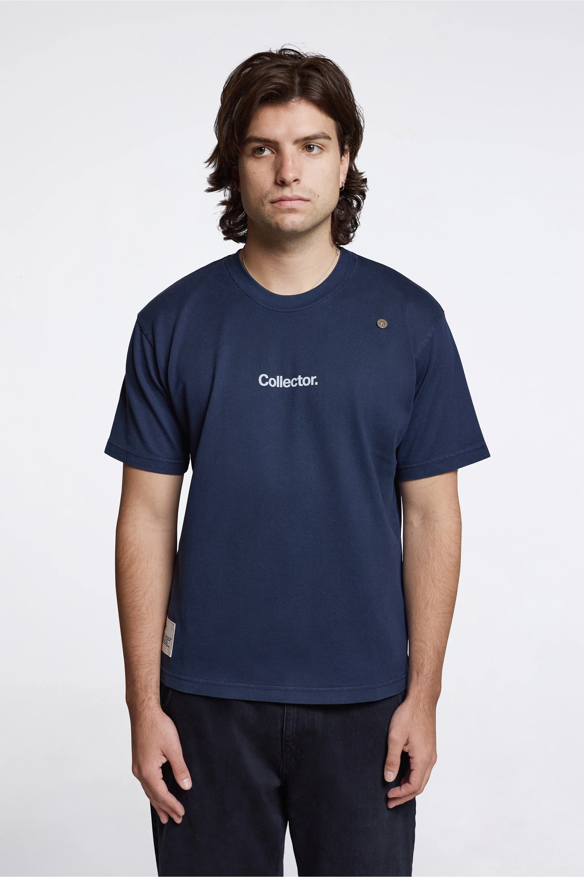 ''The Collector'' Classic T-Shirt Overdyed Navy