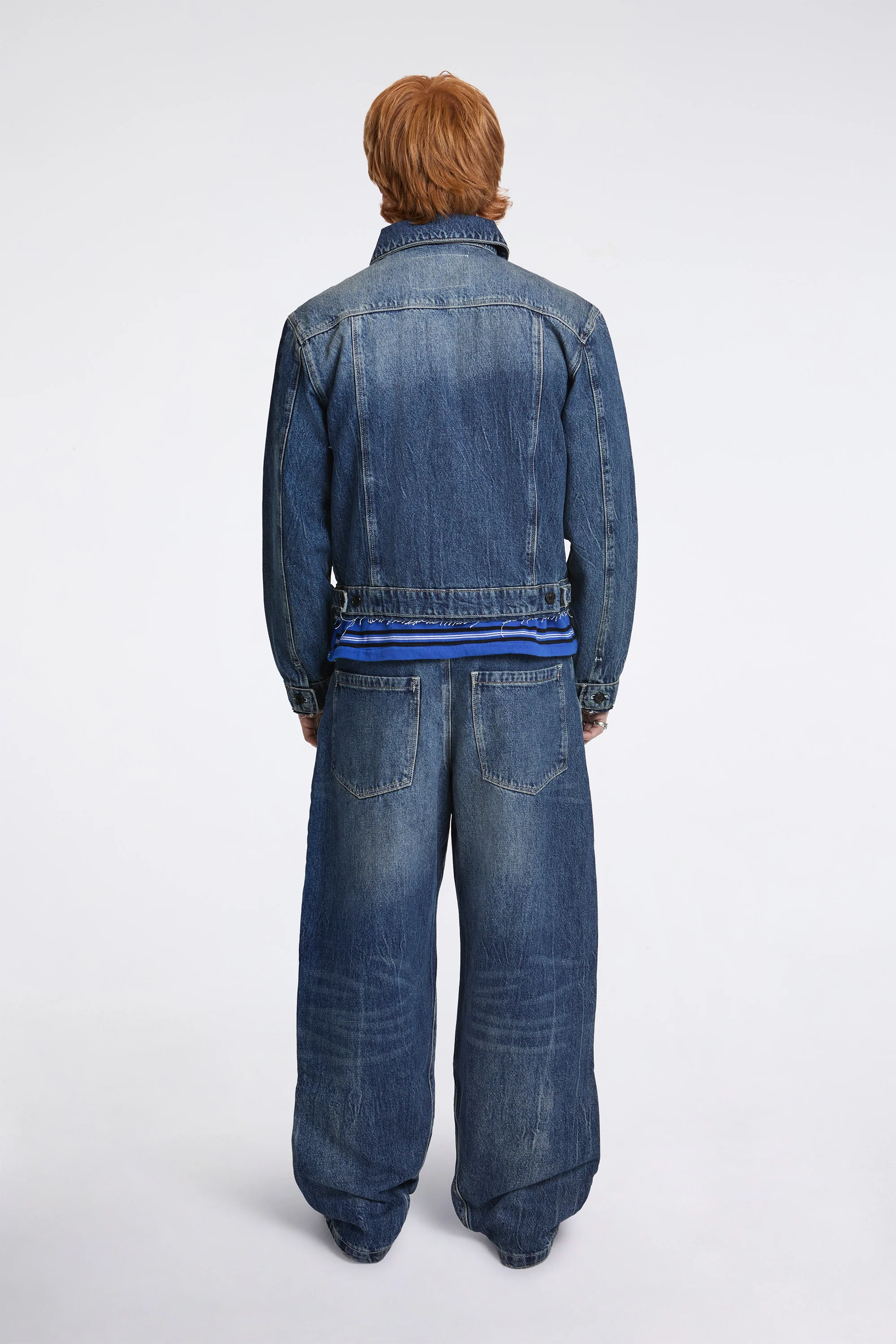 Trucker Denim Jacket Vintage Wash - Image 6