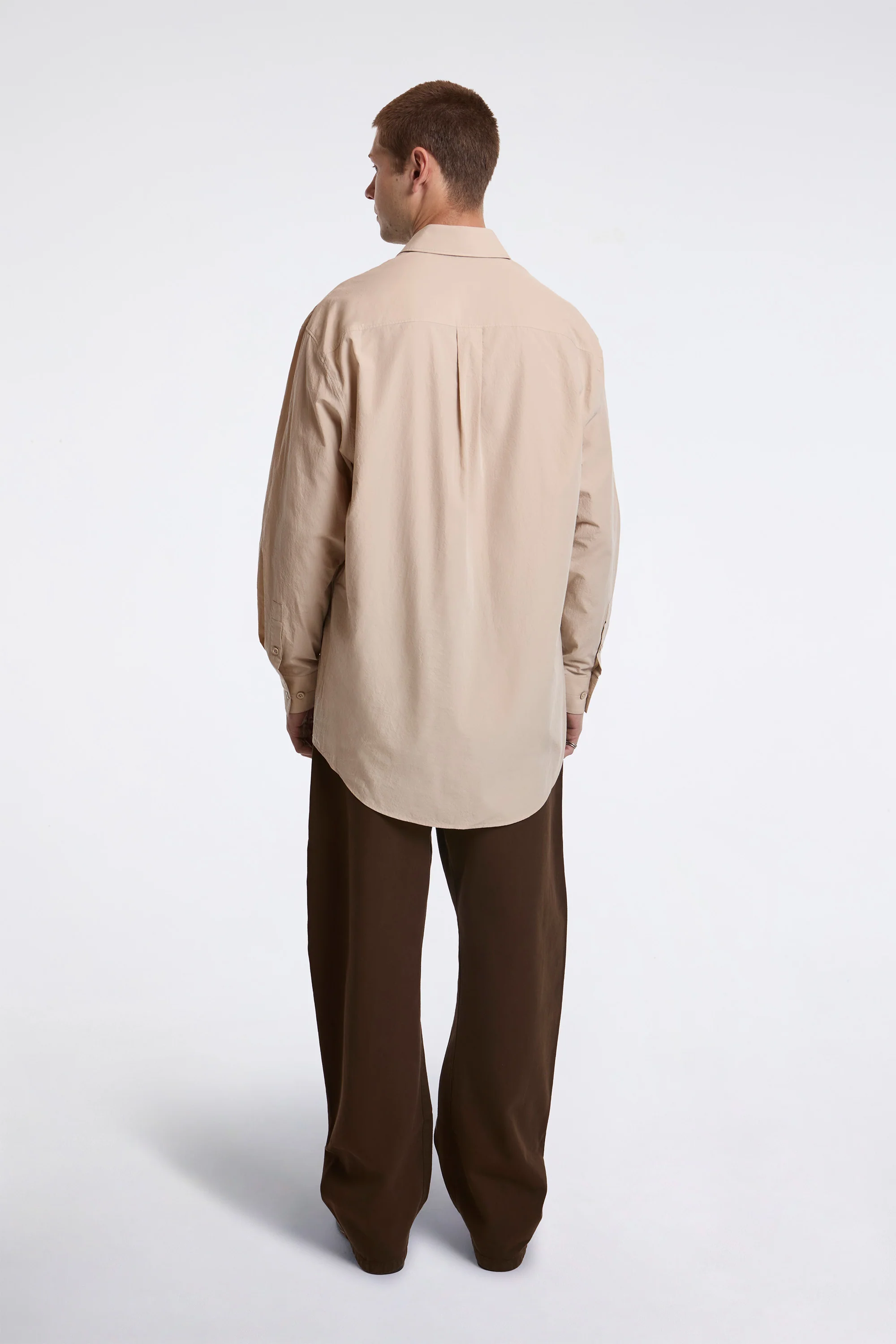Twisted Belted Pants Cacao - Image 8