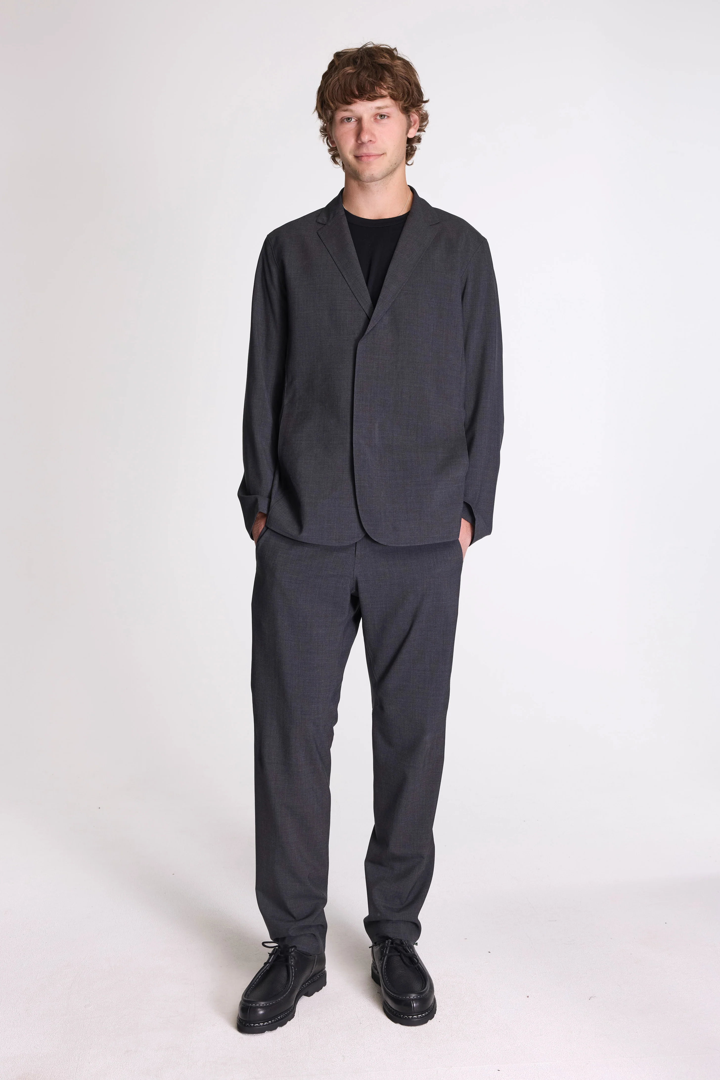 Convex Wool Pant M Black Heather