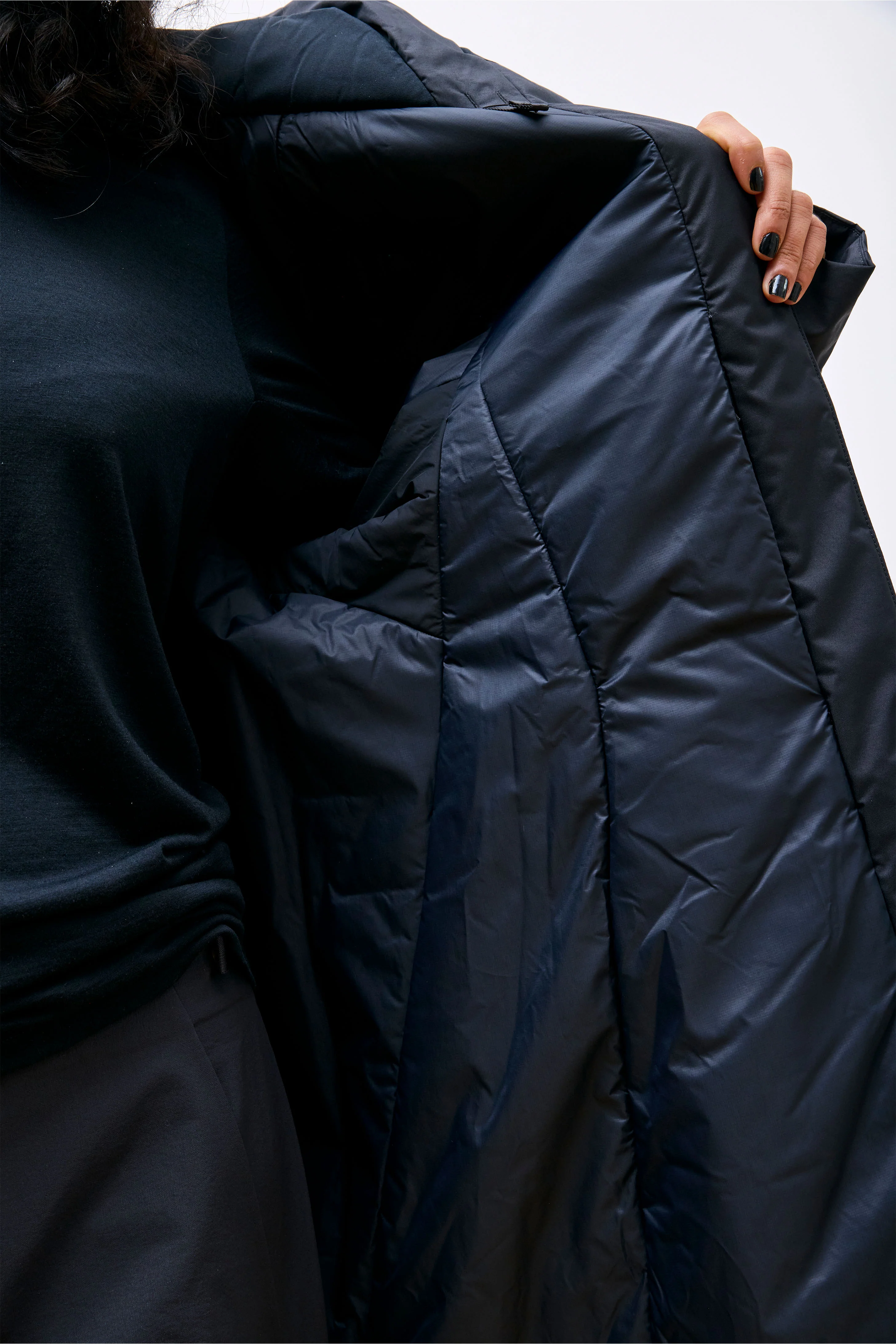 Entasis Insulated Coat W Black - Image 6